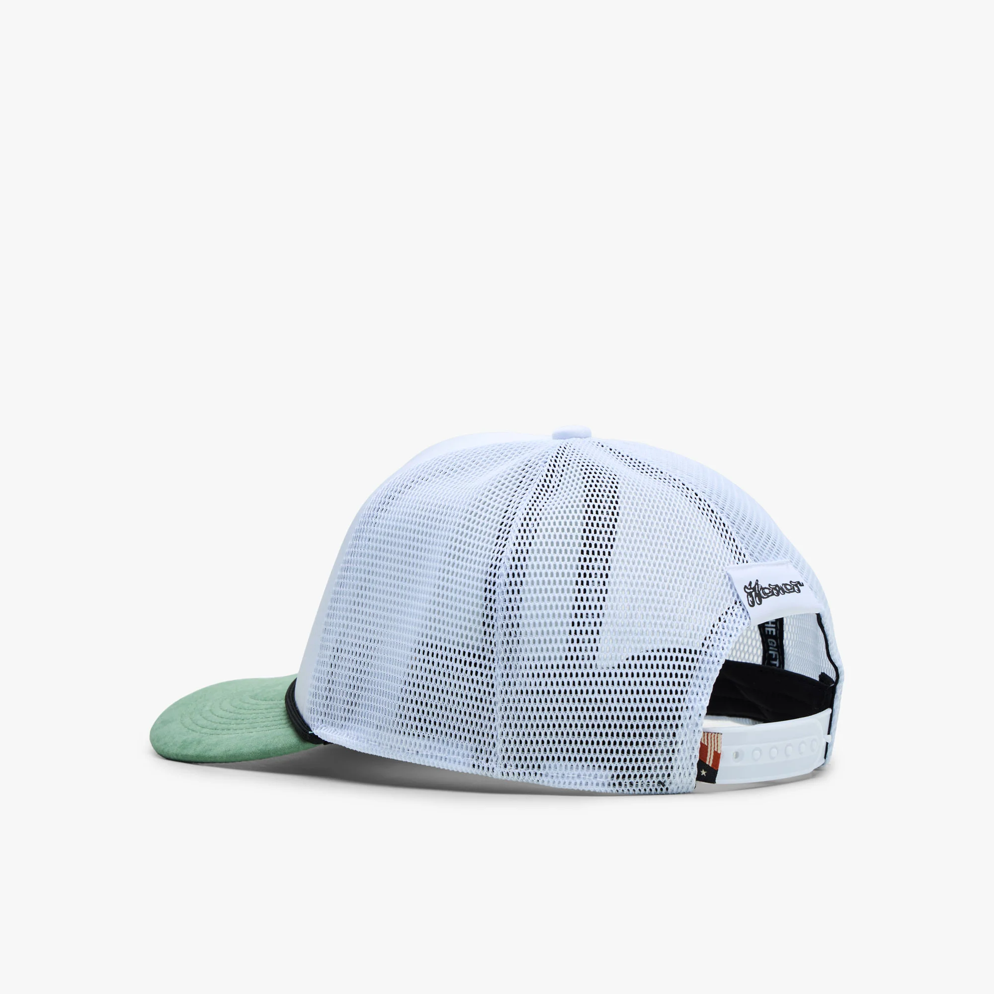 Honor The Gift H Patch Trucker Cap / Bone - Image 6