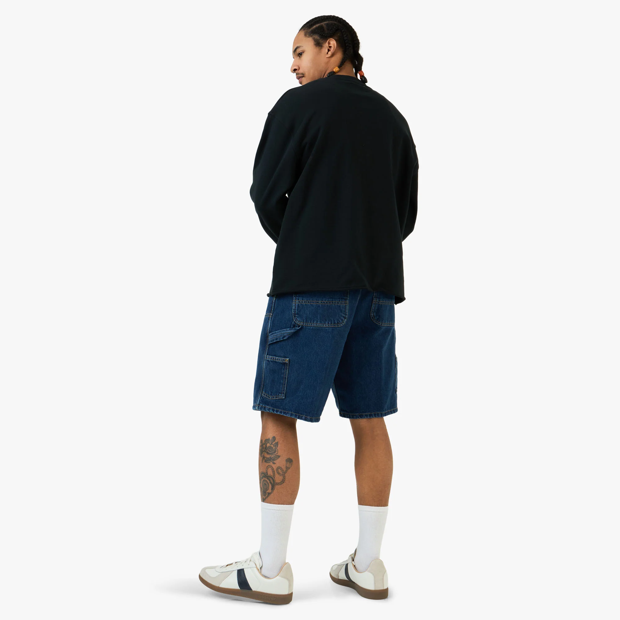 Honor The Gift I Can See Through Your Bullshit Crewneck / Black - Image 7