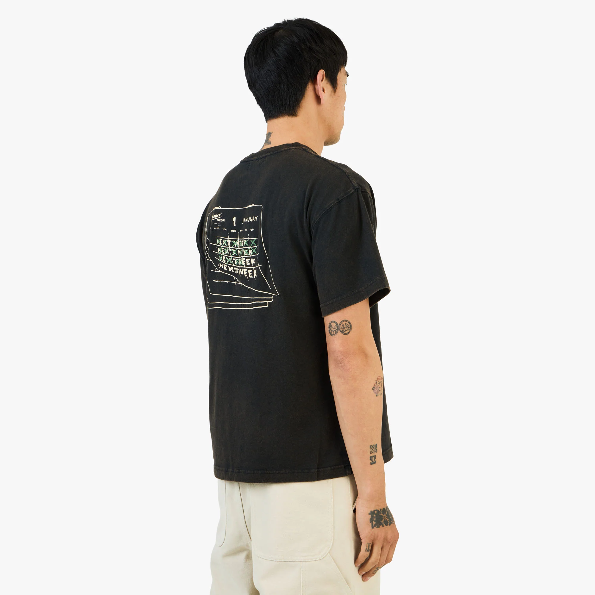 Honor The Gift Nothing Changes T-Shirt / Black - Image 2