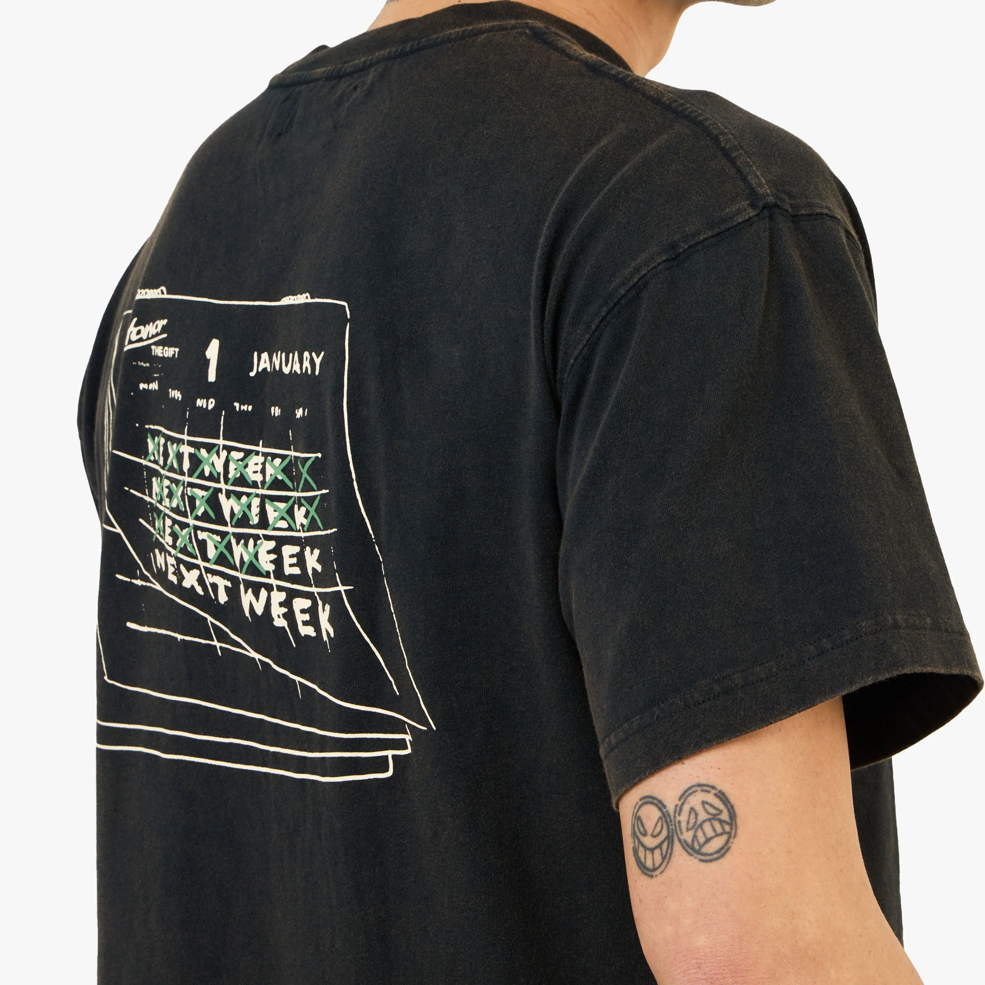 Honor The Gift Nothing Changes T-Shirt / Black - Image 4