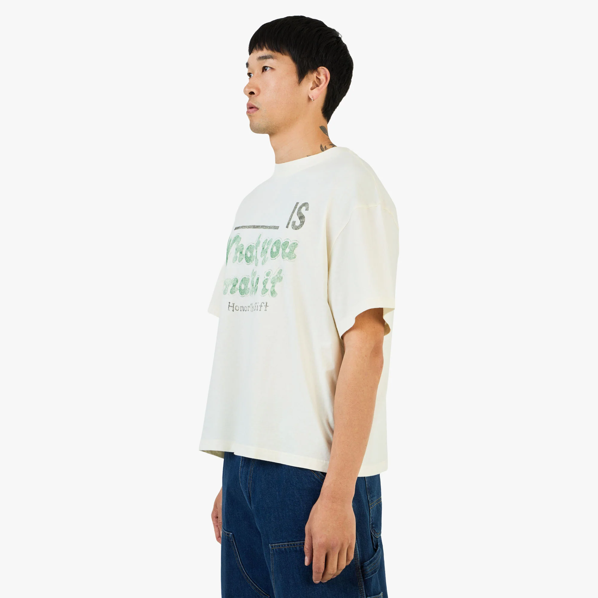 Honor The Gift What You Make It T-Shirt / White - Image 5