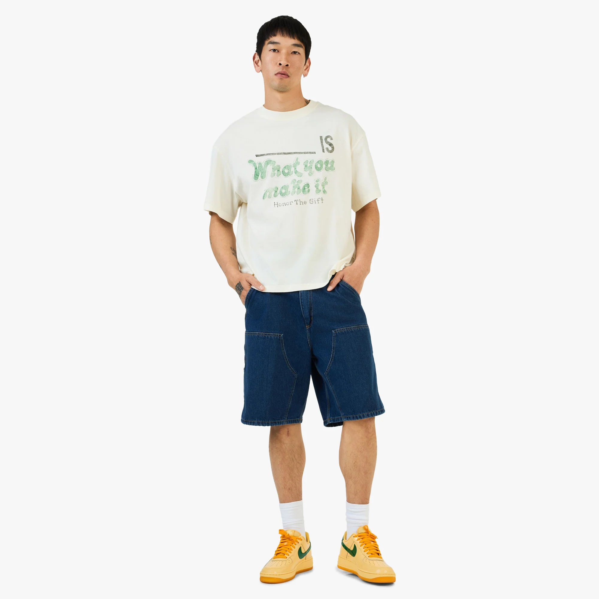 Honor The Gift What You Make It T-Shirt / White - Image 6