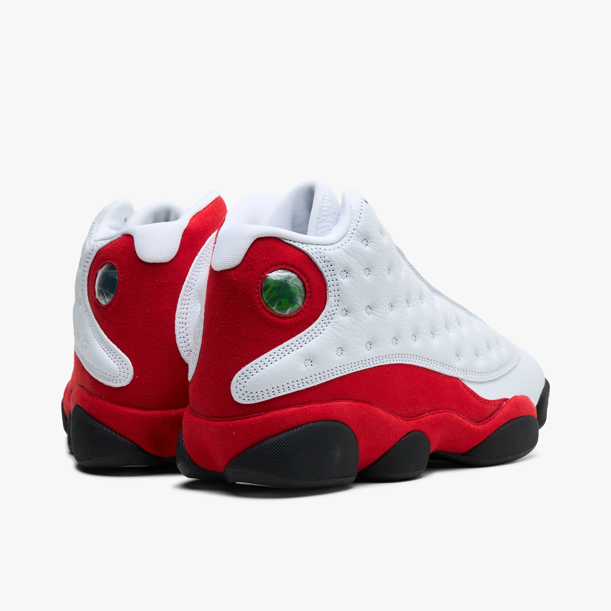 Jordan 13 Retro White / Black - True Red - Image 4