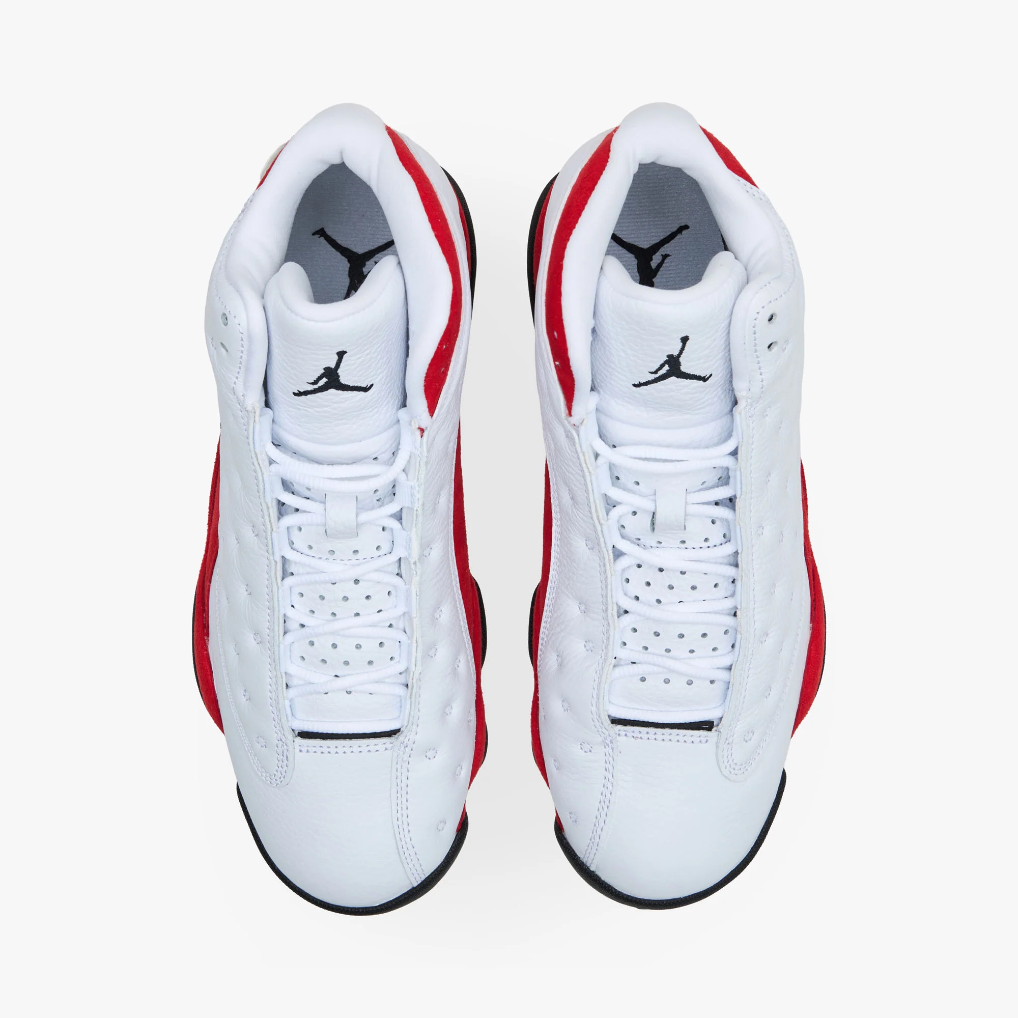 Jordan 13 Retro White / Black - True Red - Image 5