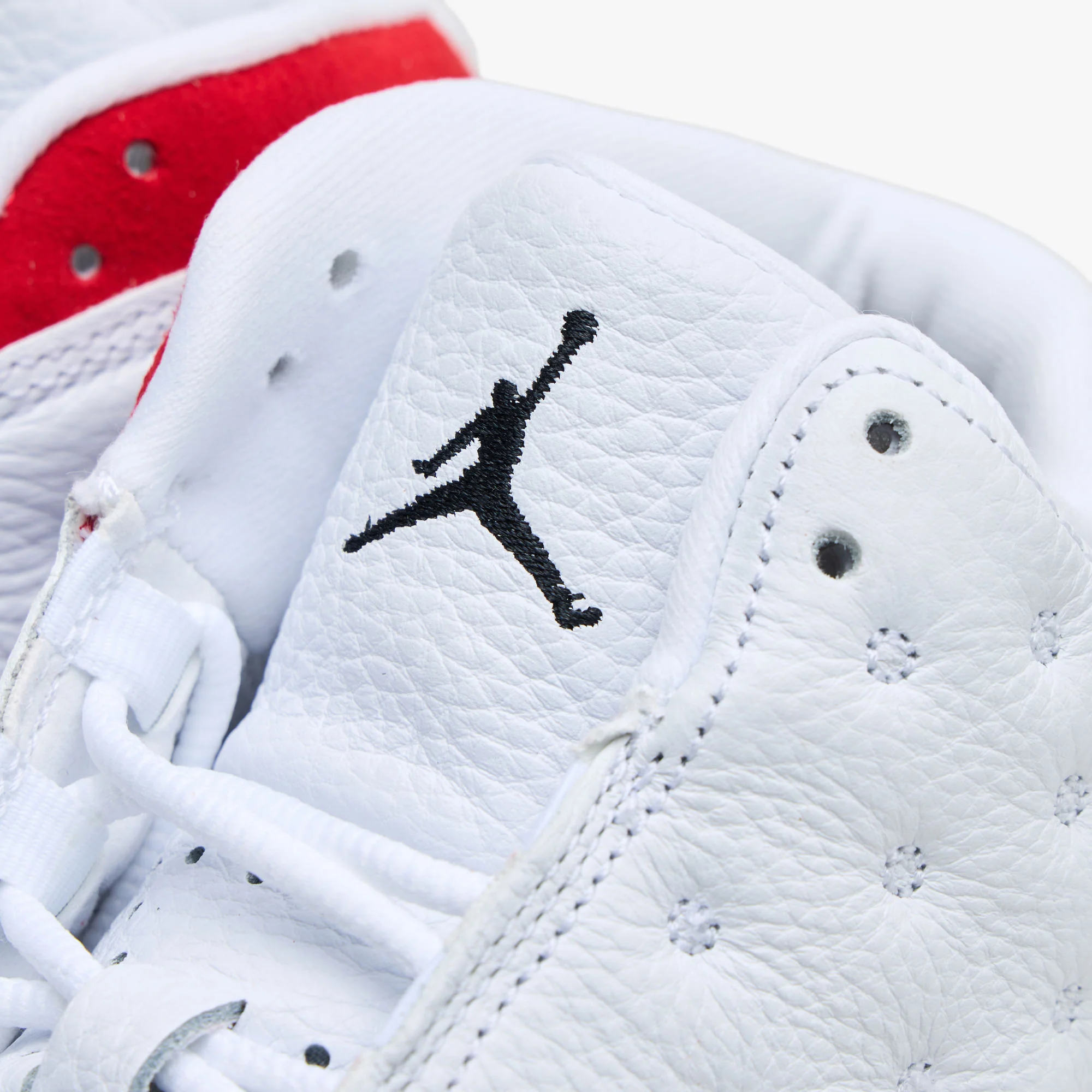 Jordan 13 Retro White / Black - True Red - Image 7