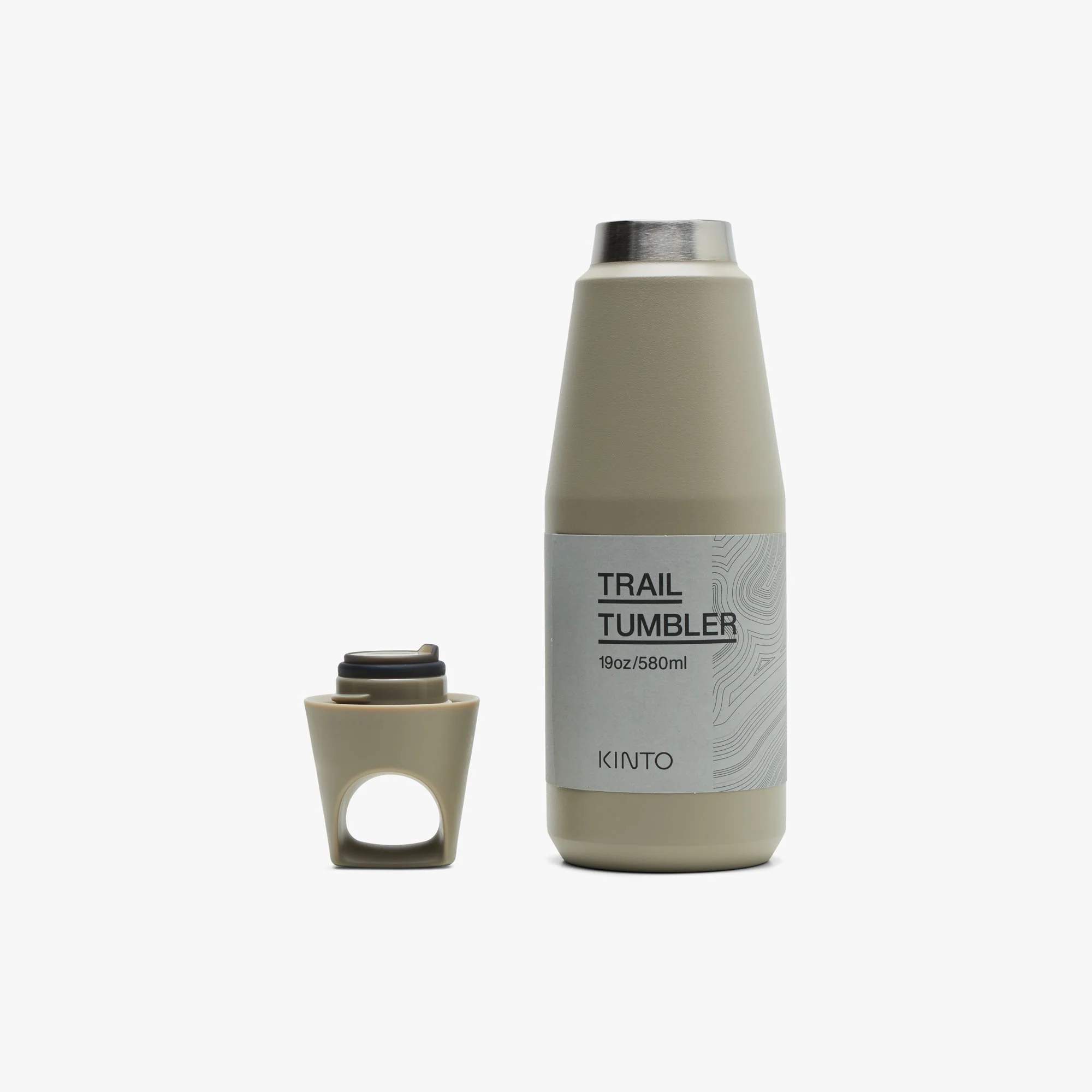 Kinto Trail Tumbler 580ml / Sand Beige - Image 5