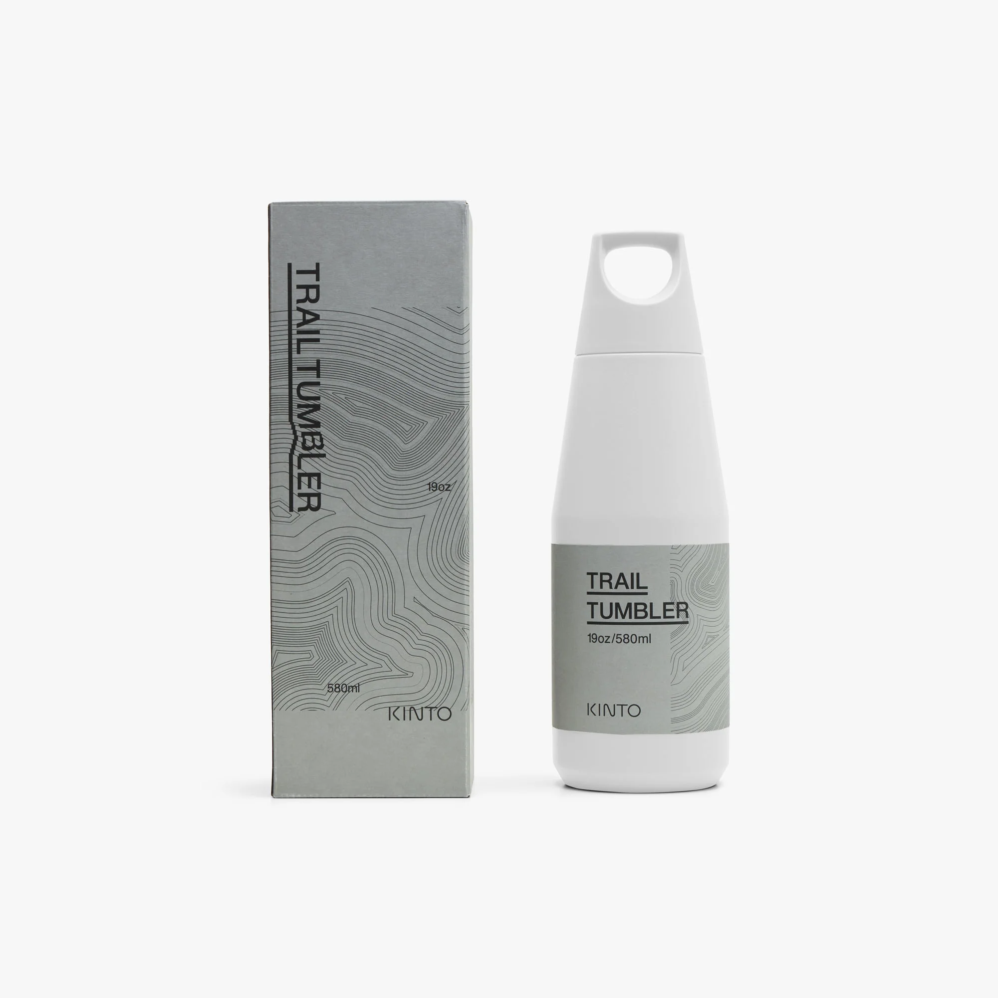 Kinto Trail Tumbler 580ml / White - Image 2