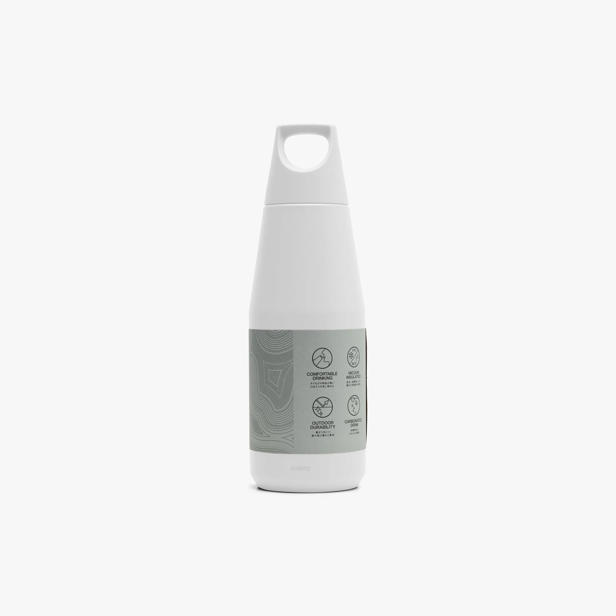 Kinto Trail Tumbler 580ml / White - Image 3