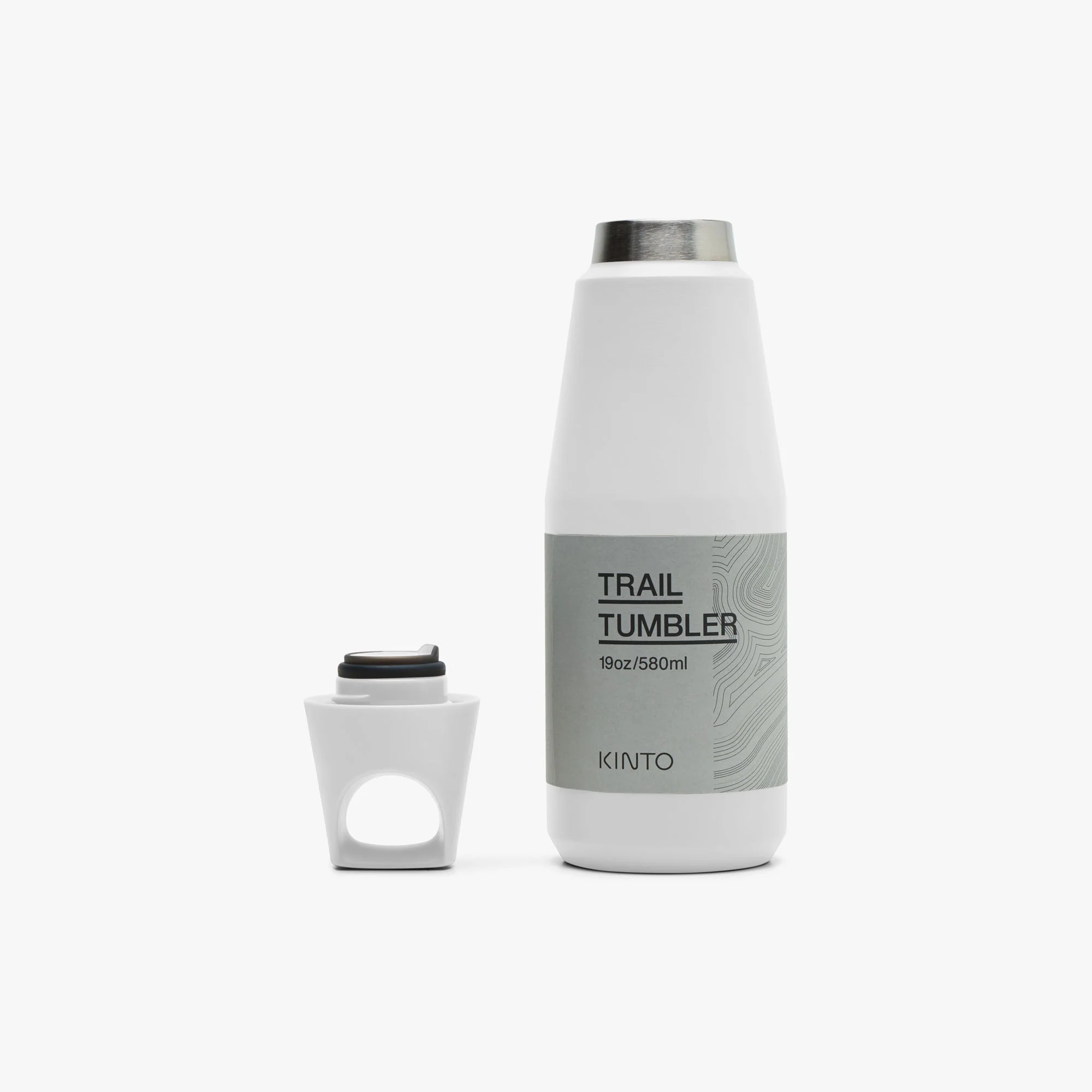 Kinto Trail Tumbler 580ml / White - Image 5