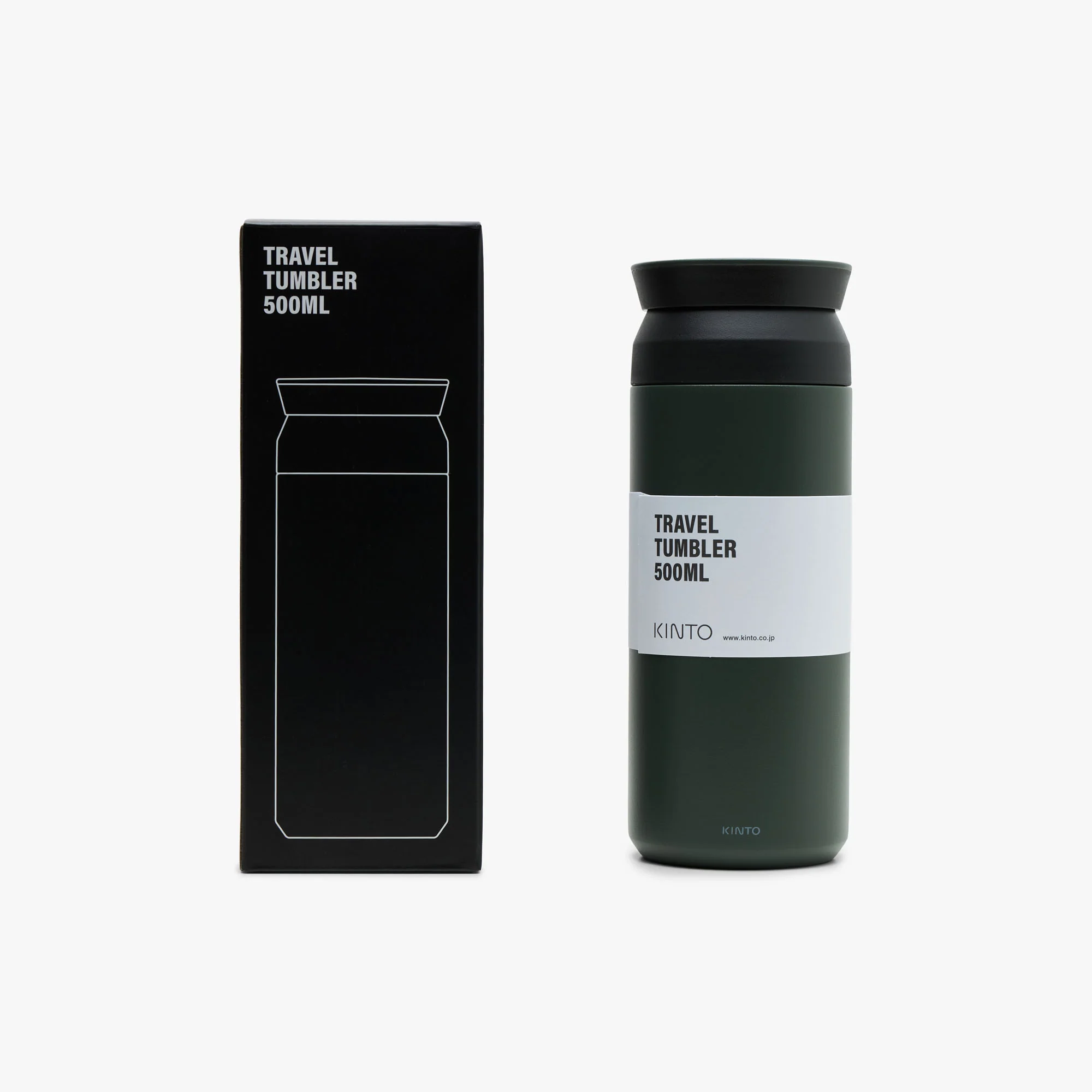 Kinto Travel Tumbler 500ml / Ash Green - Image 2