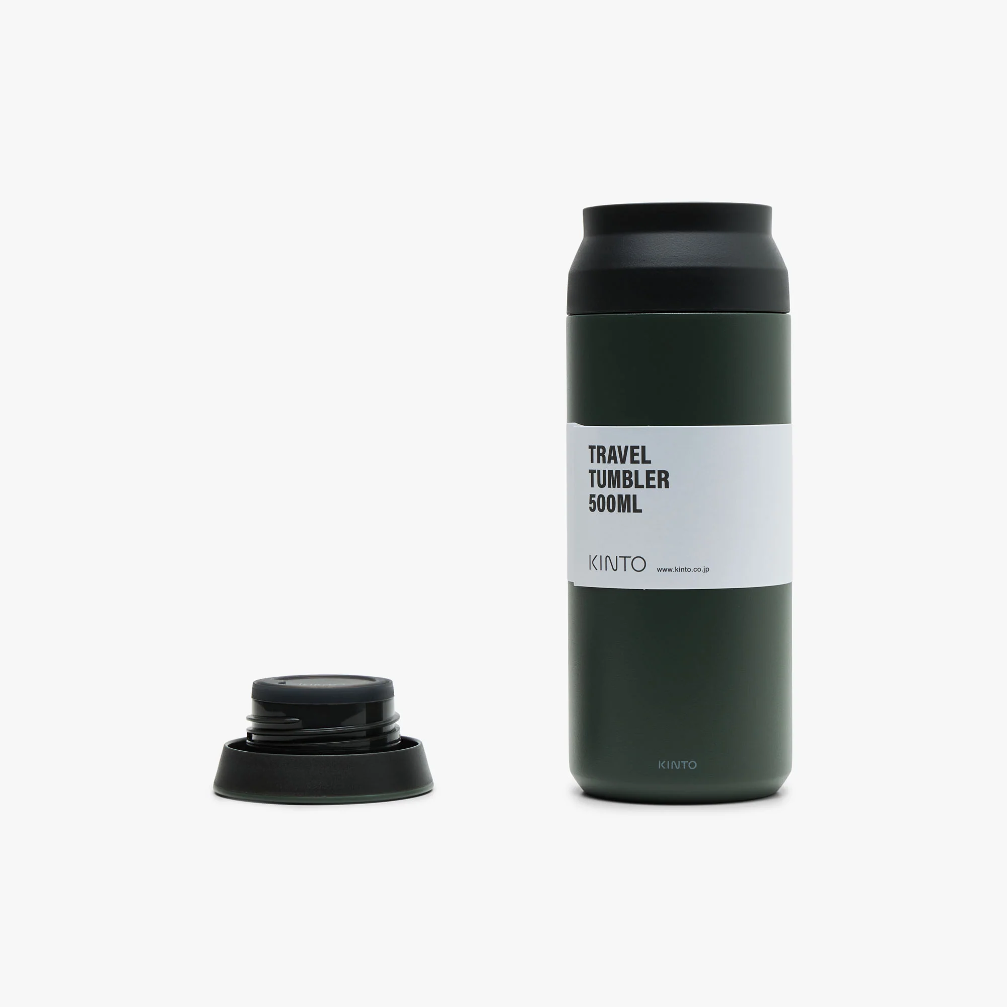 Kinto Travel Tumbler 500ml / Ash Green - Image 4