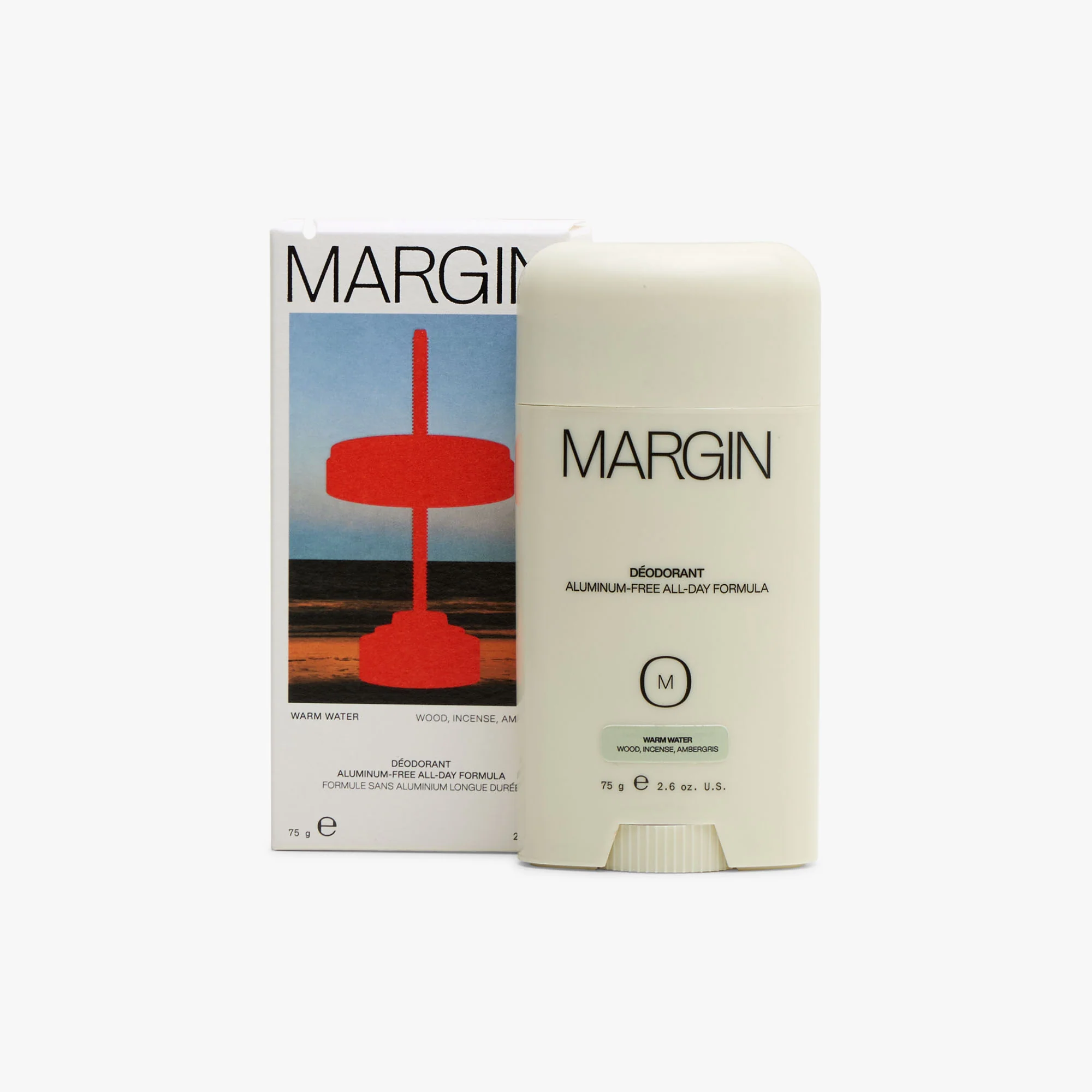 Margin Aluminium Free Clean Performance Deodorant Warm Water - Image 3