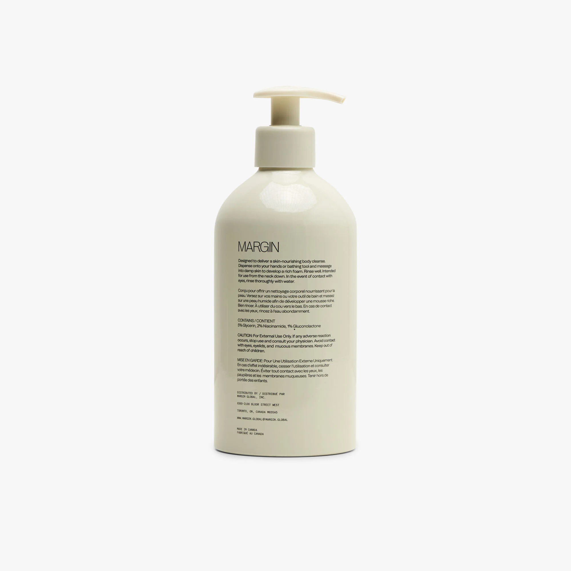 Margin Core Cleanse Bodywash 16.9OZ  / Warm Water - Image 2