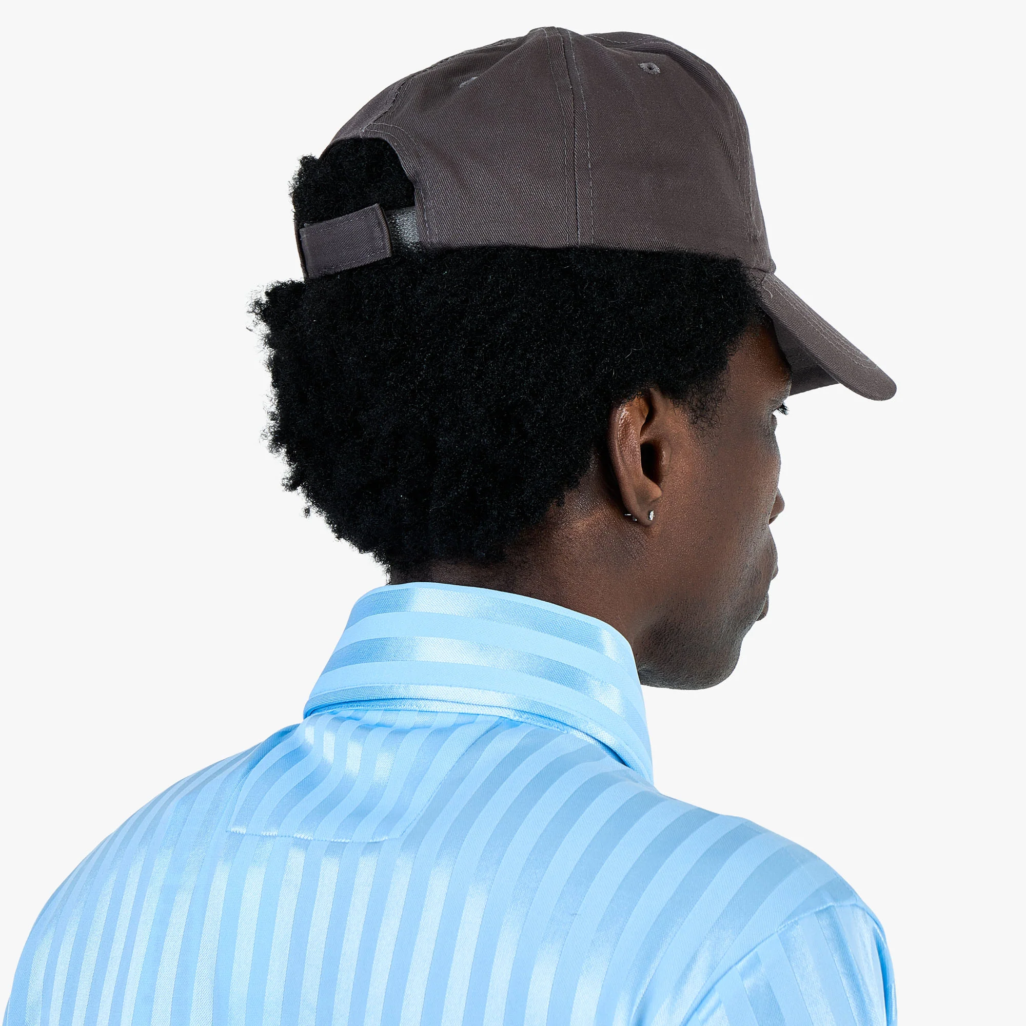 Metalwood Metal Logo 5-Panel Hat / Brown - Image 3