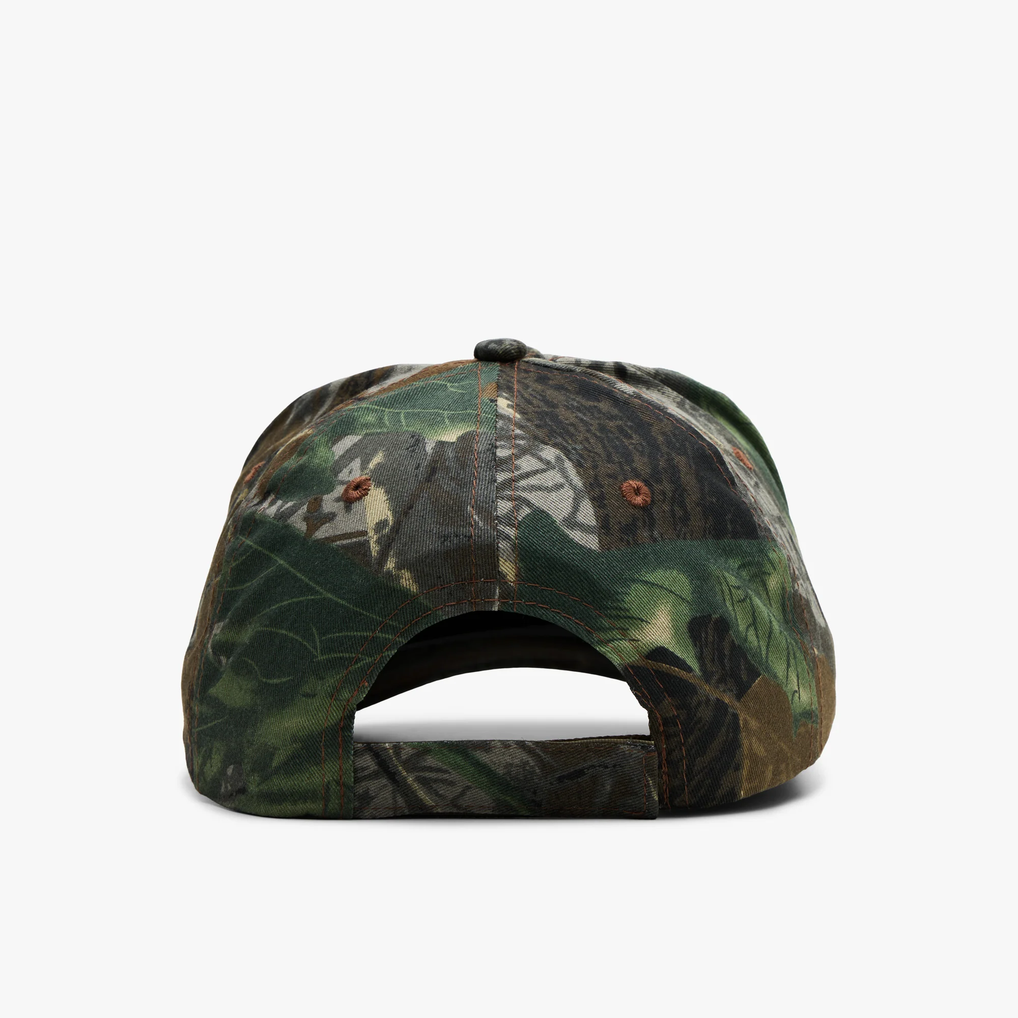 Metalwood Metal Logo 5-Panel Hat / Real Leaf Camo - Image 7