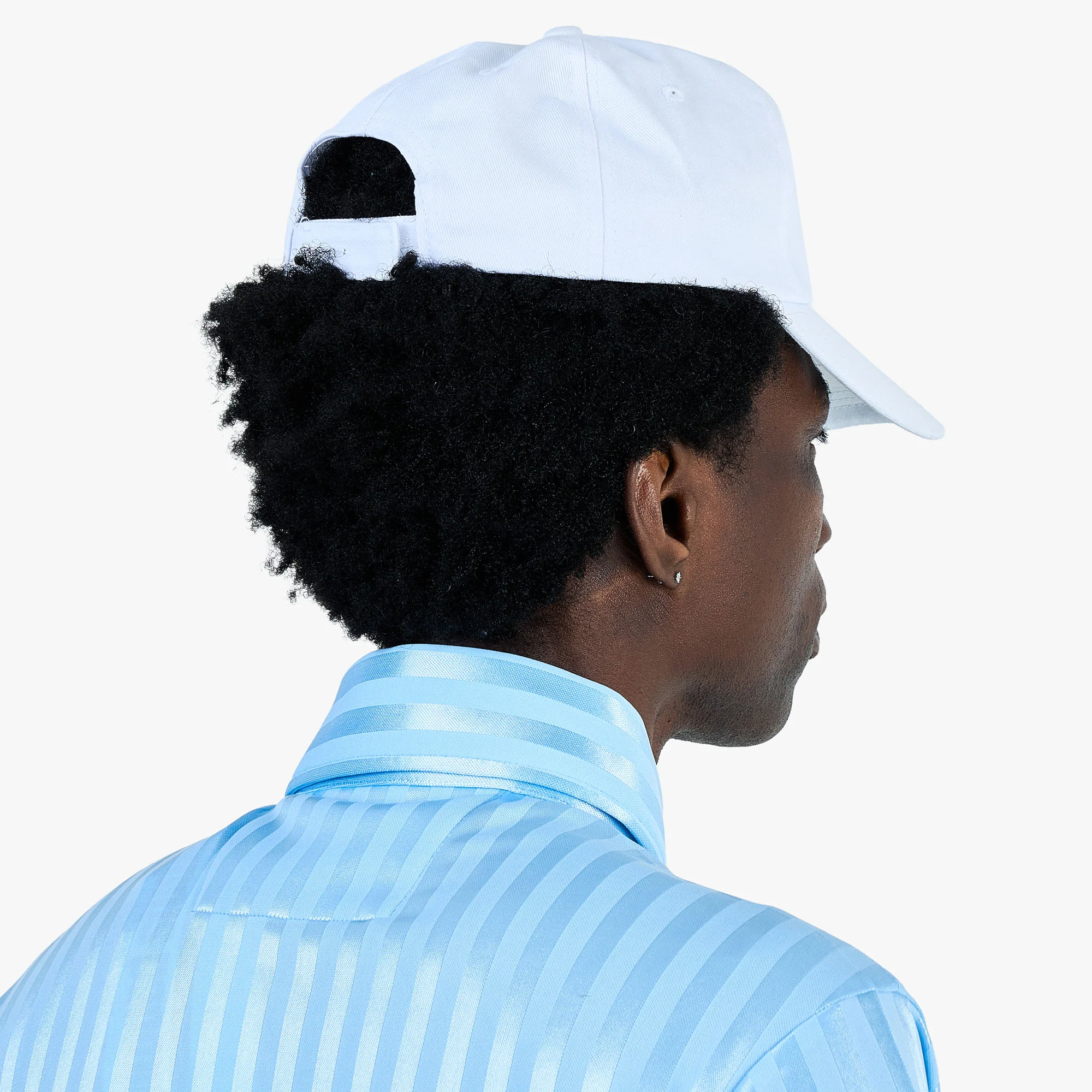 Metalwood Metal Logo 5-Panel Hat / White - Image 3