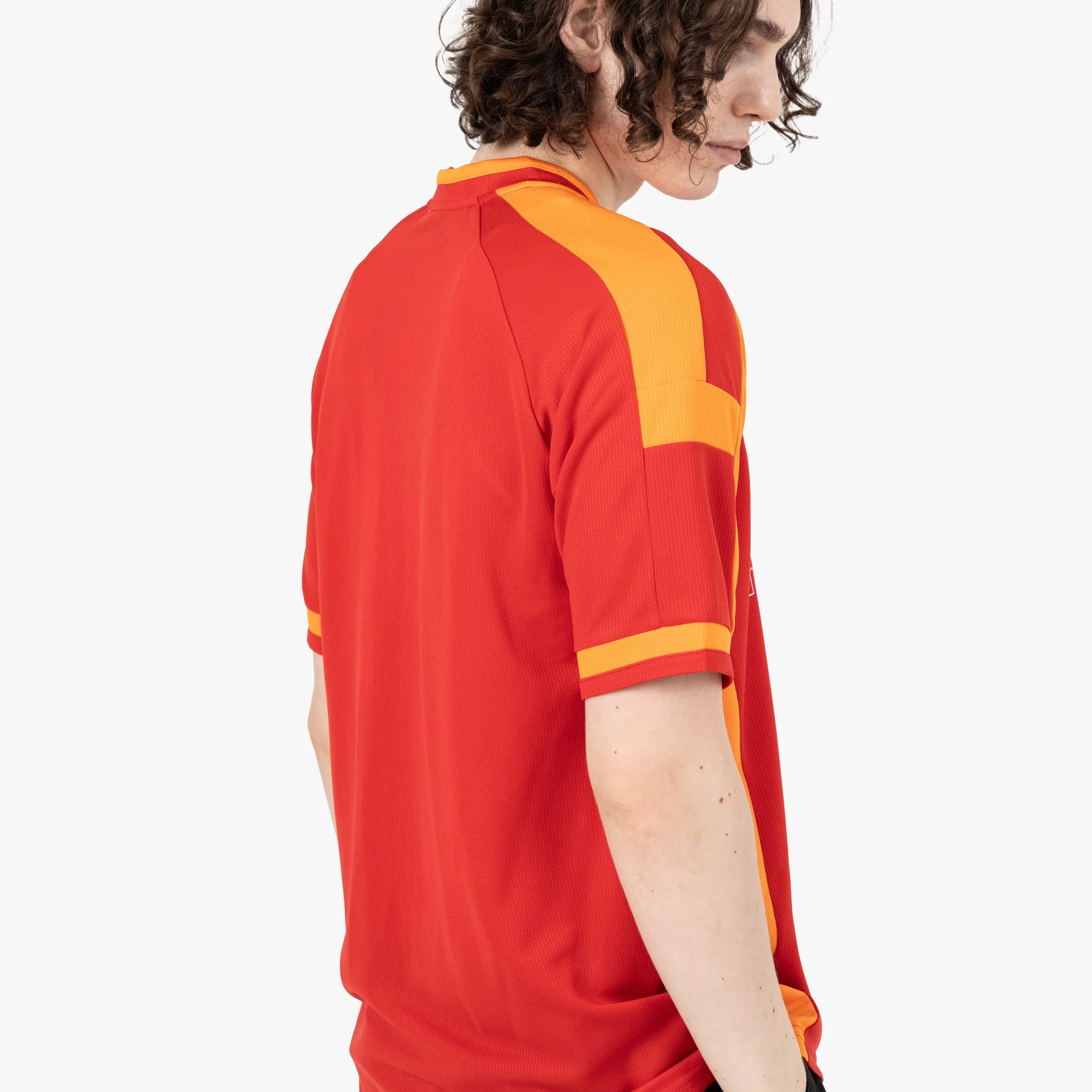 Metalwood Metal Paneled Jersey Red / Orange - Image 5