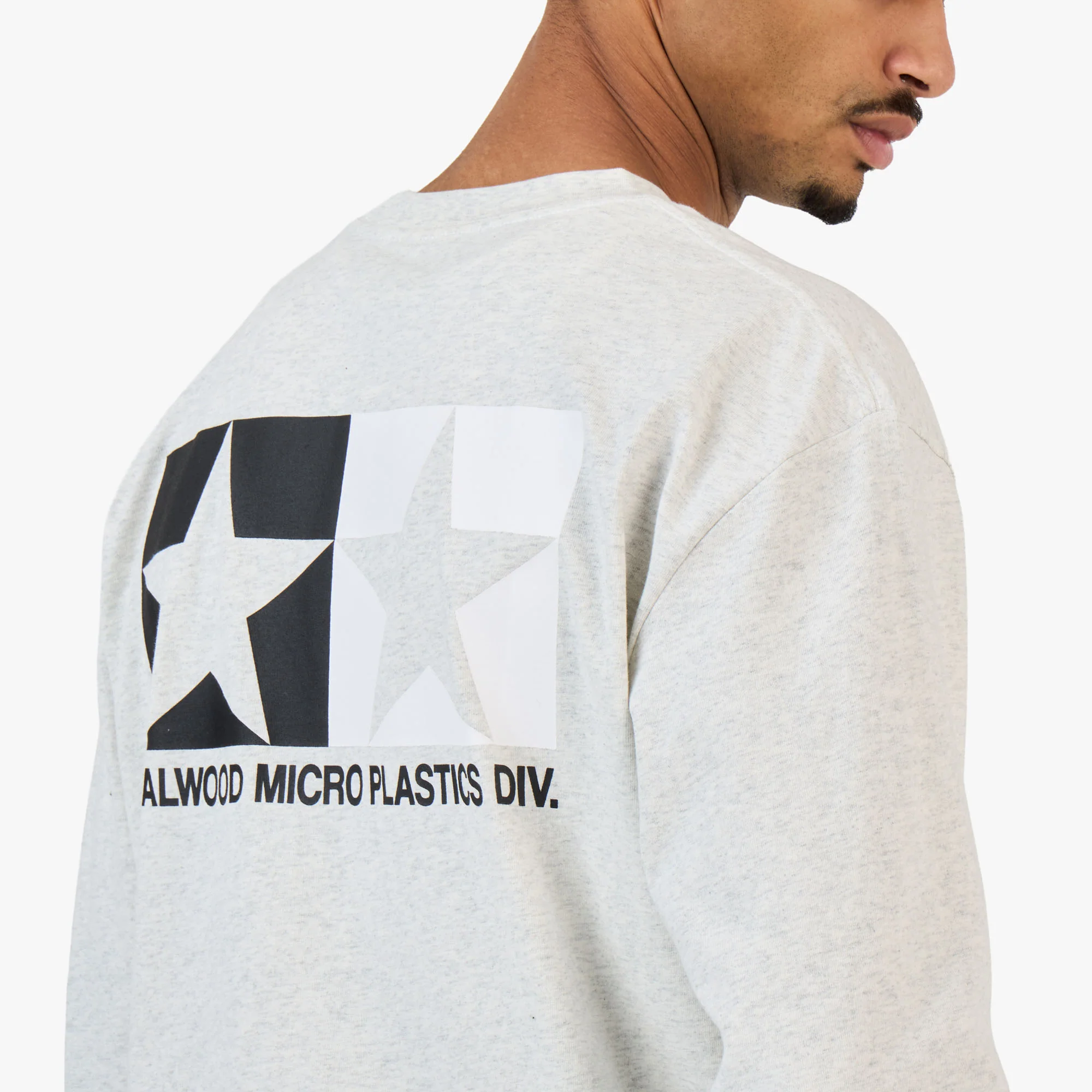 Metalwood Microplastics Longsleeve Heather Grey - Image 5