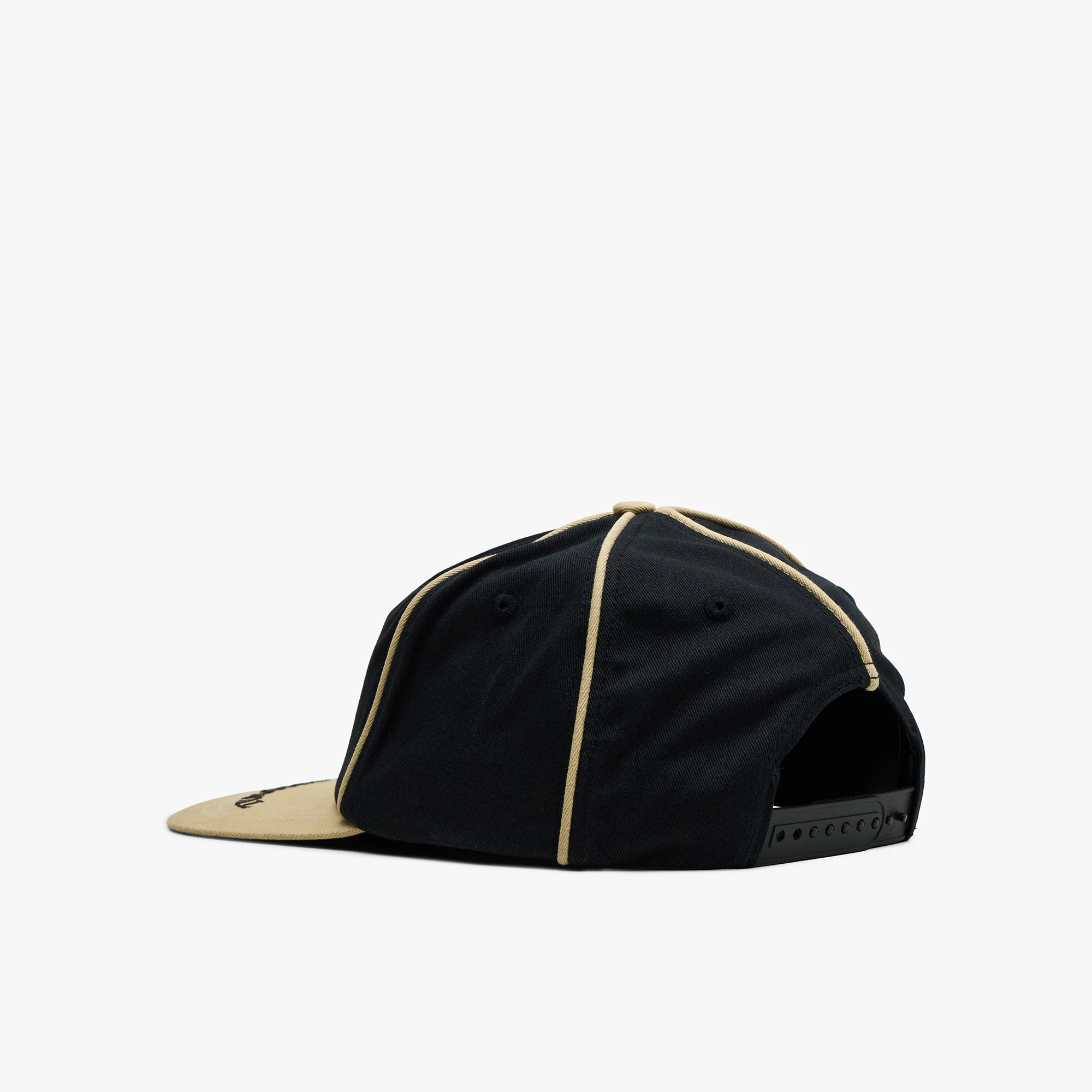 Metalwood Professional Piping Snapback Hat / Black - Image 6