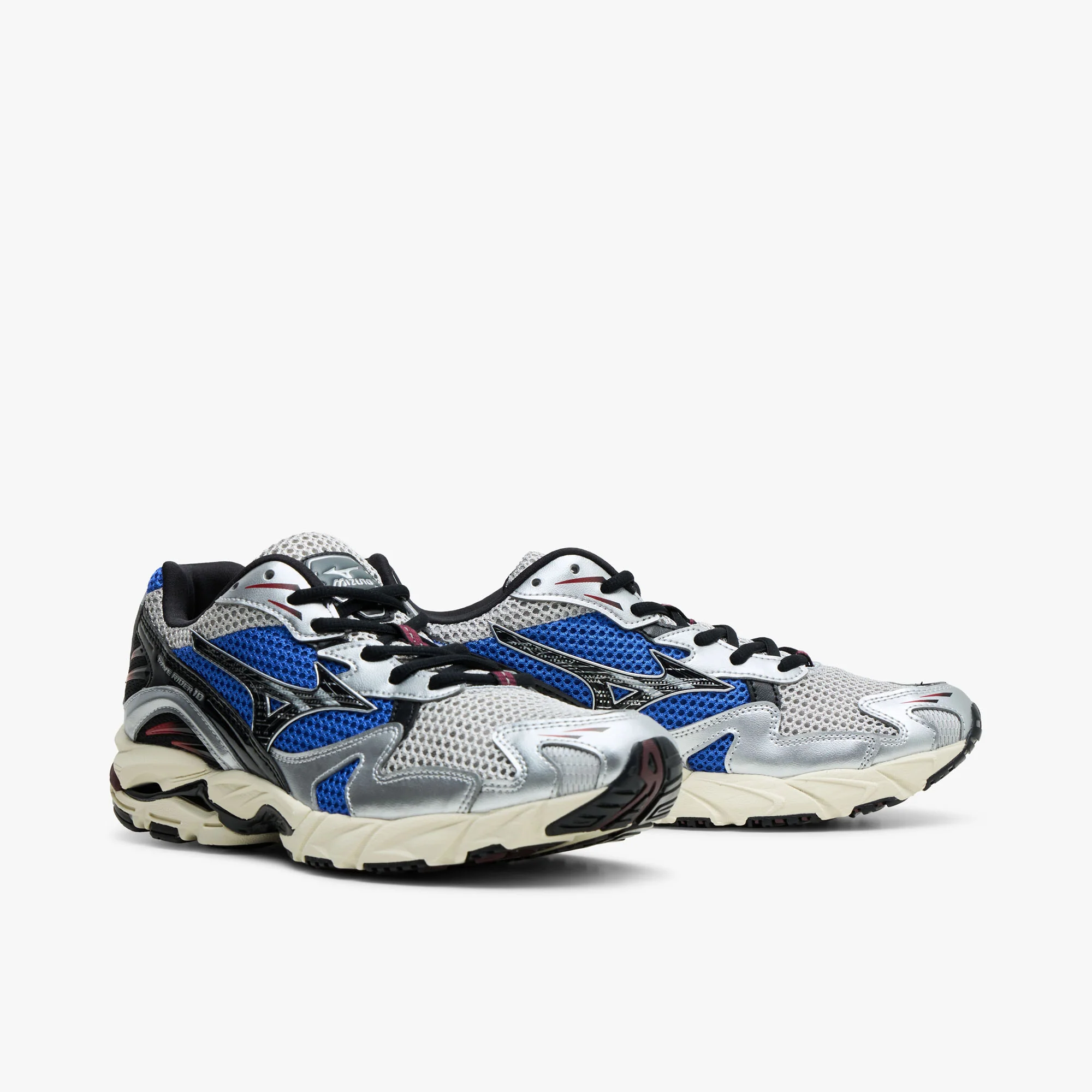 Mizuno Wave Rider 10 Sport Harbor Mist / Black - Dazzling Blue - Image 3