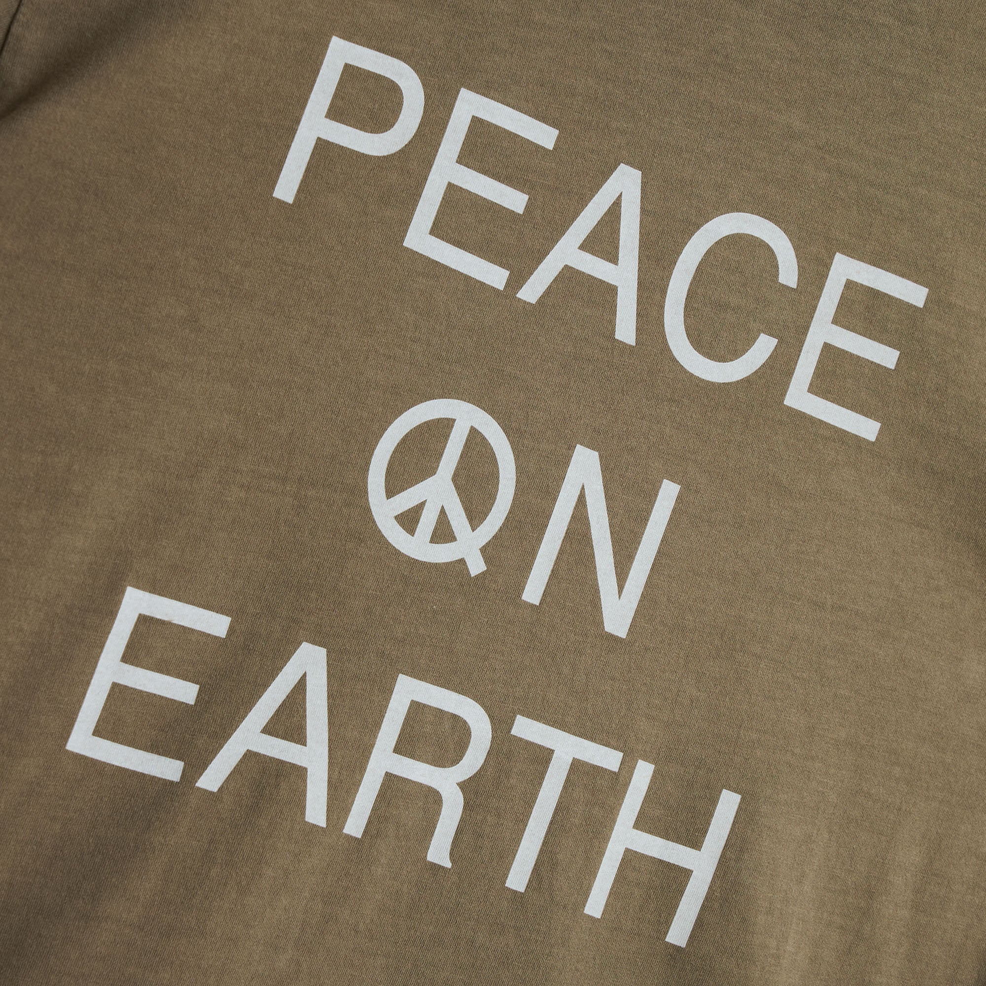 Museum of Peace and Quiet Earth T-Shirt / Sepia - Image 3