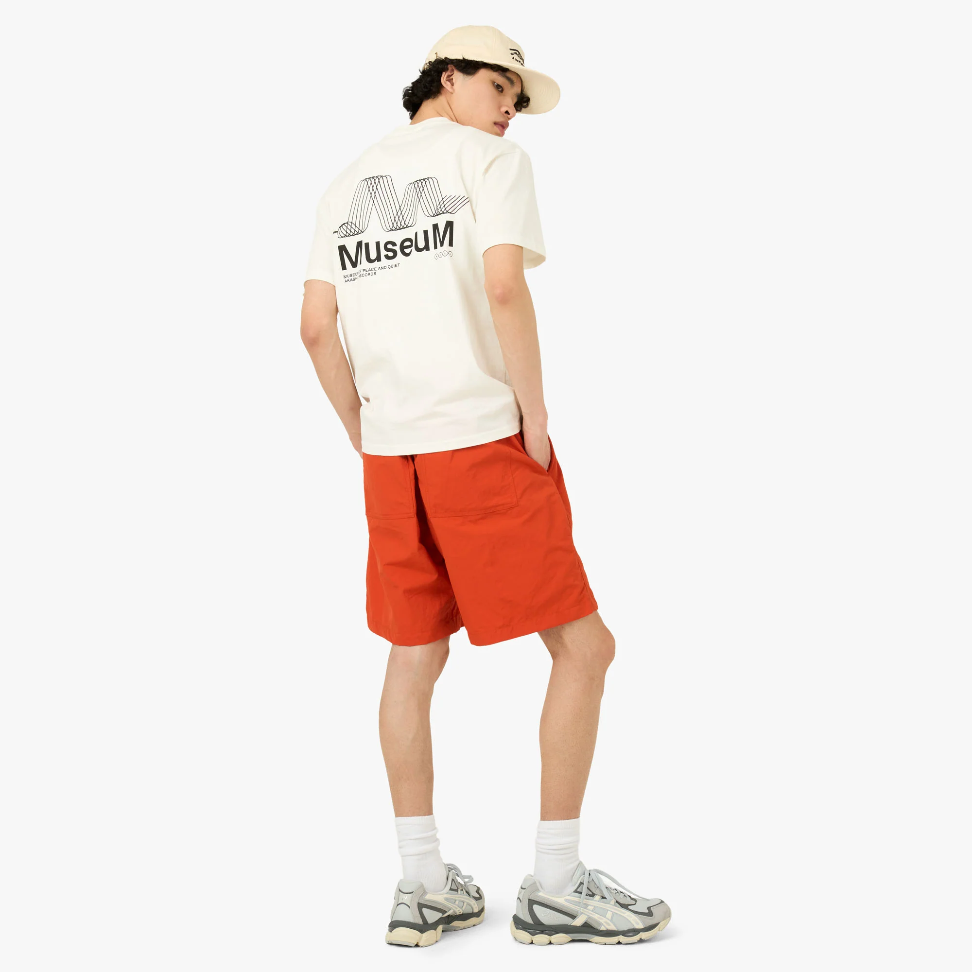 Museum Of Peace & Quiet Sound Waves T-Shirt White - Image 7