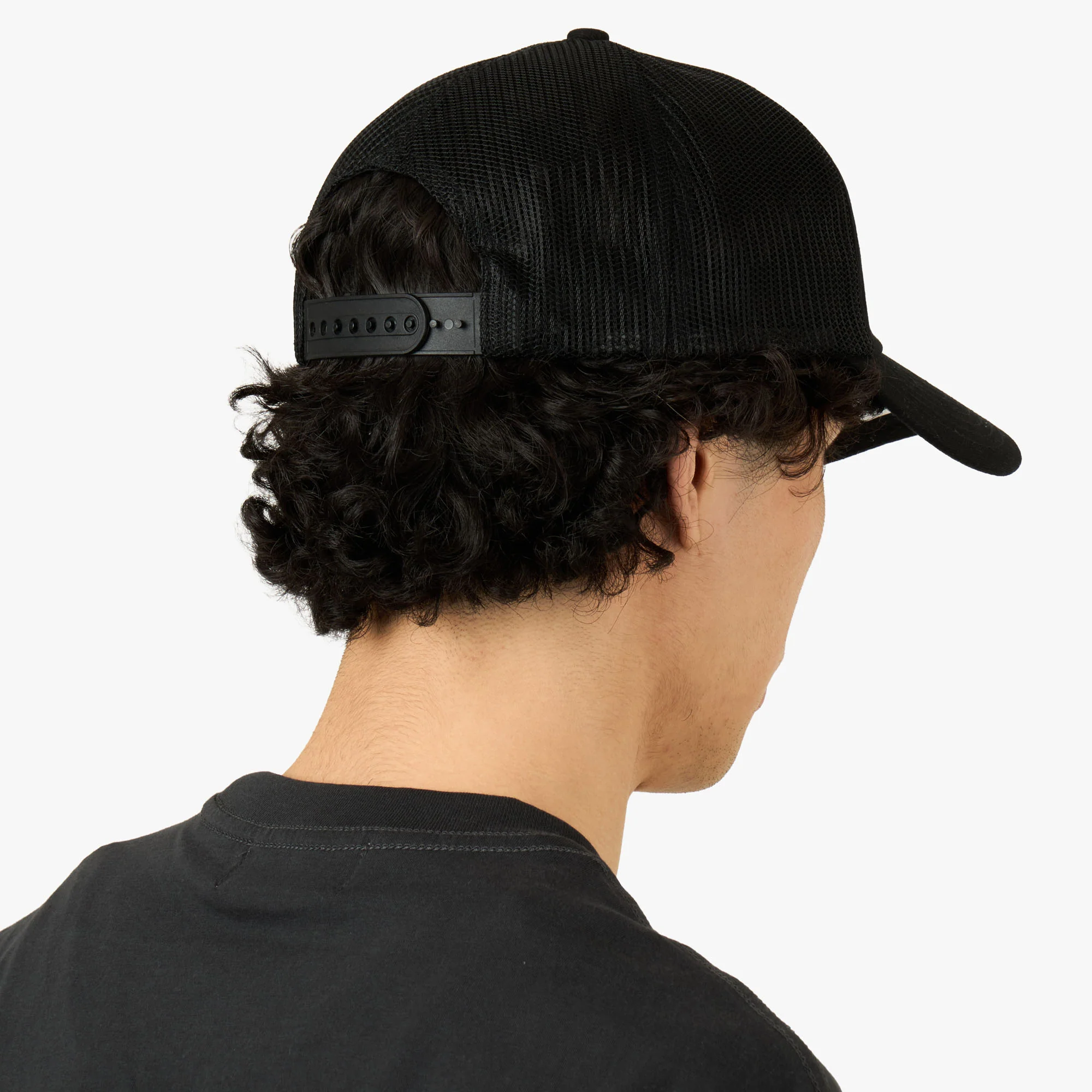 Museum Of Peace & Quiet Warped Trucker Hat Black - Image 3