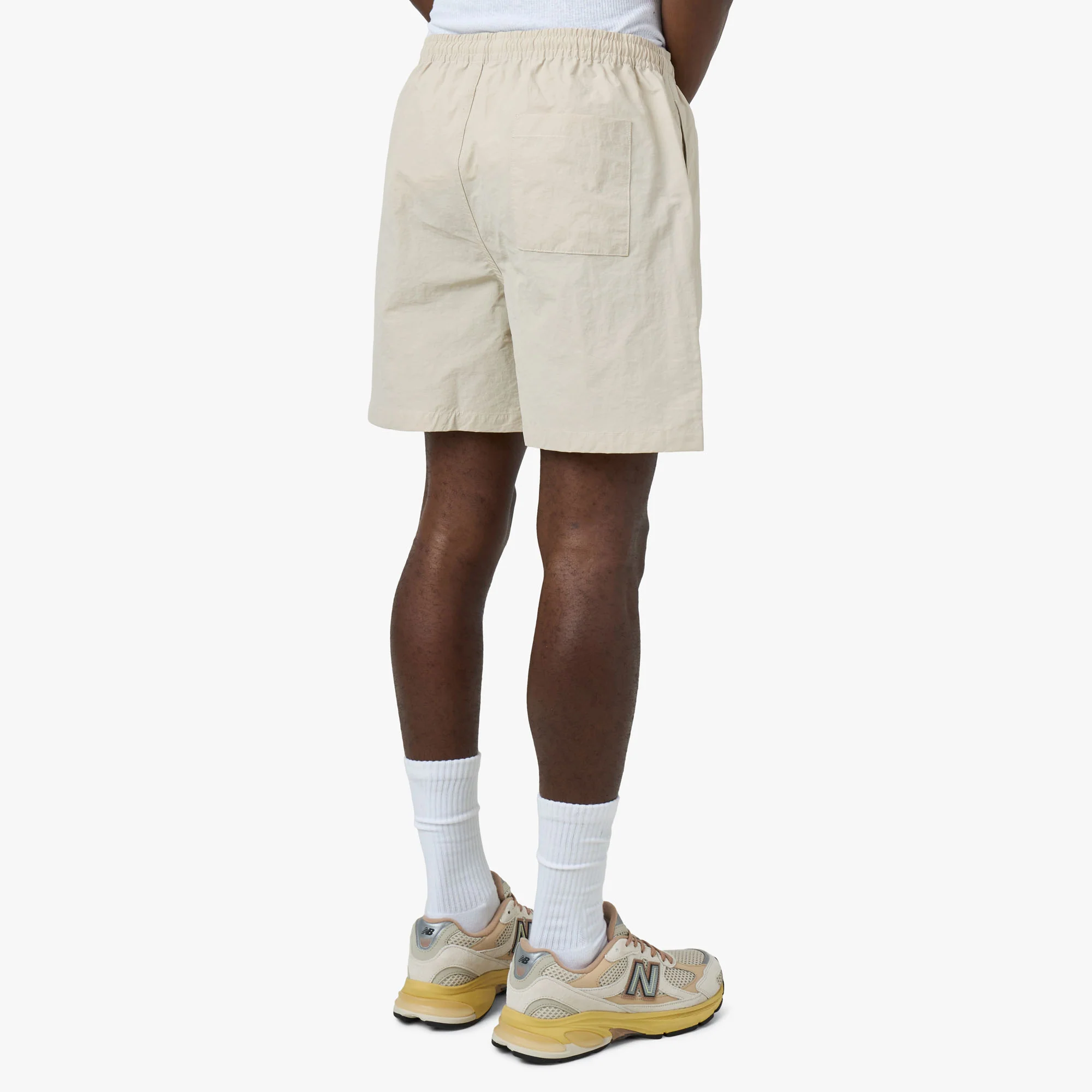 Museum Of Peace & Quiet Woodmark Nylon Shorts / Bone - Image 3