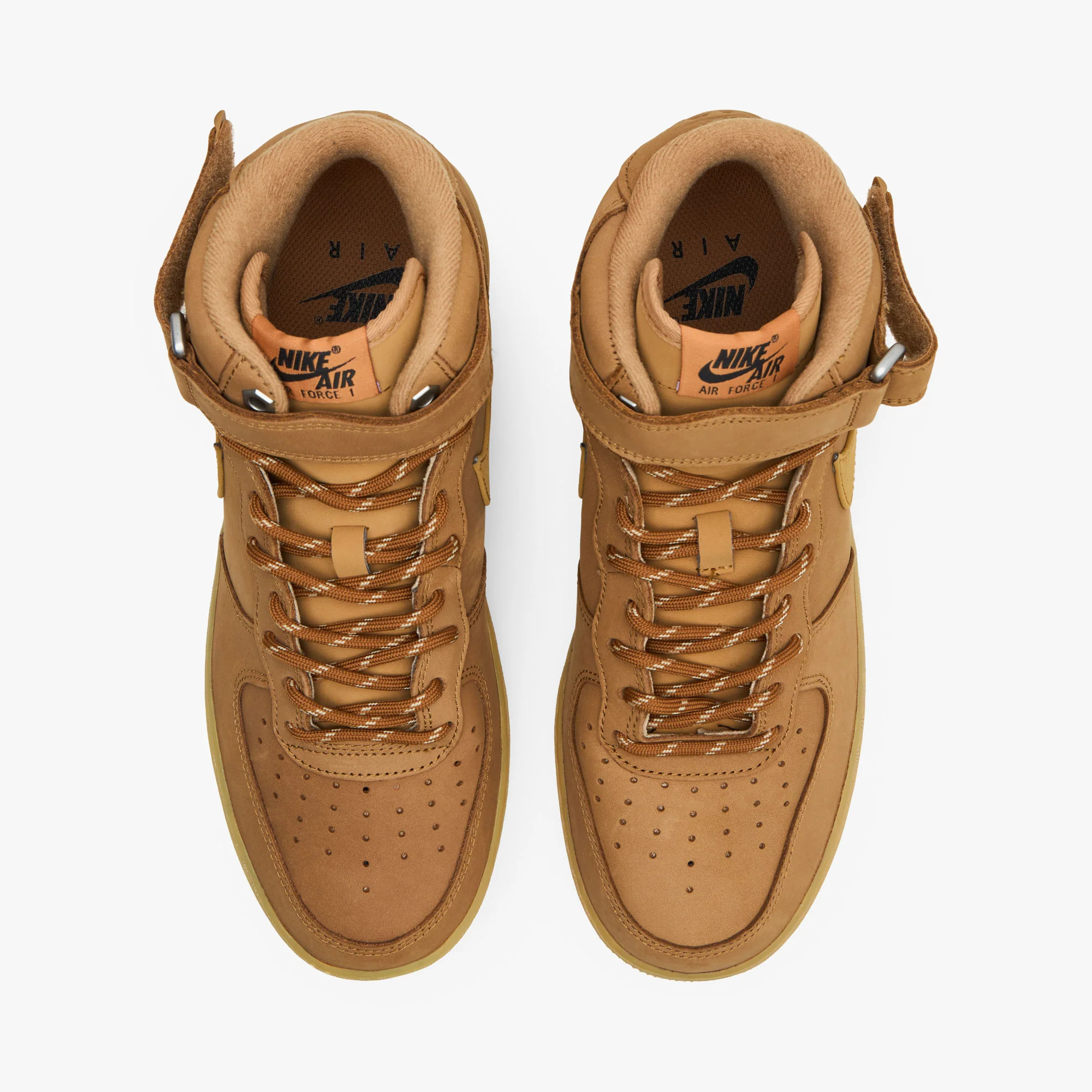 Nike Air Force 1 Mid '07 Flax / Wheat – Gum Light Brown - Image 5