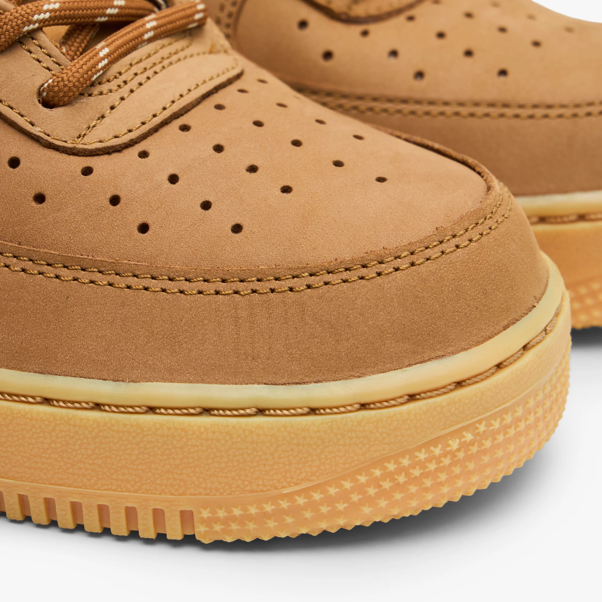 Nike Air Force 1 Mid '07 Flax / Wheat – Gum Light Brown - Image 6