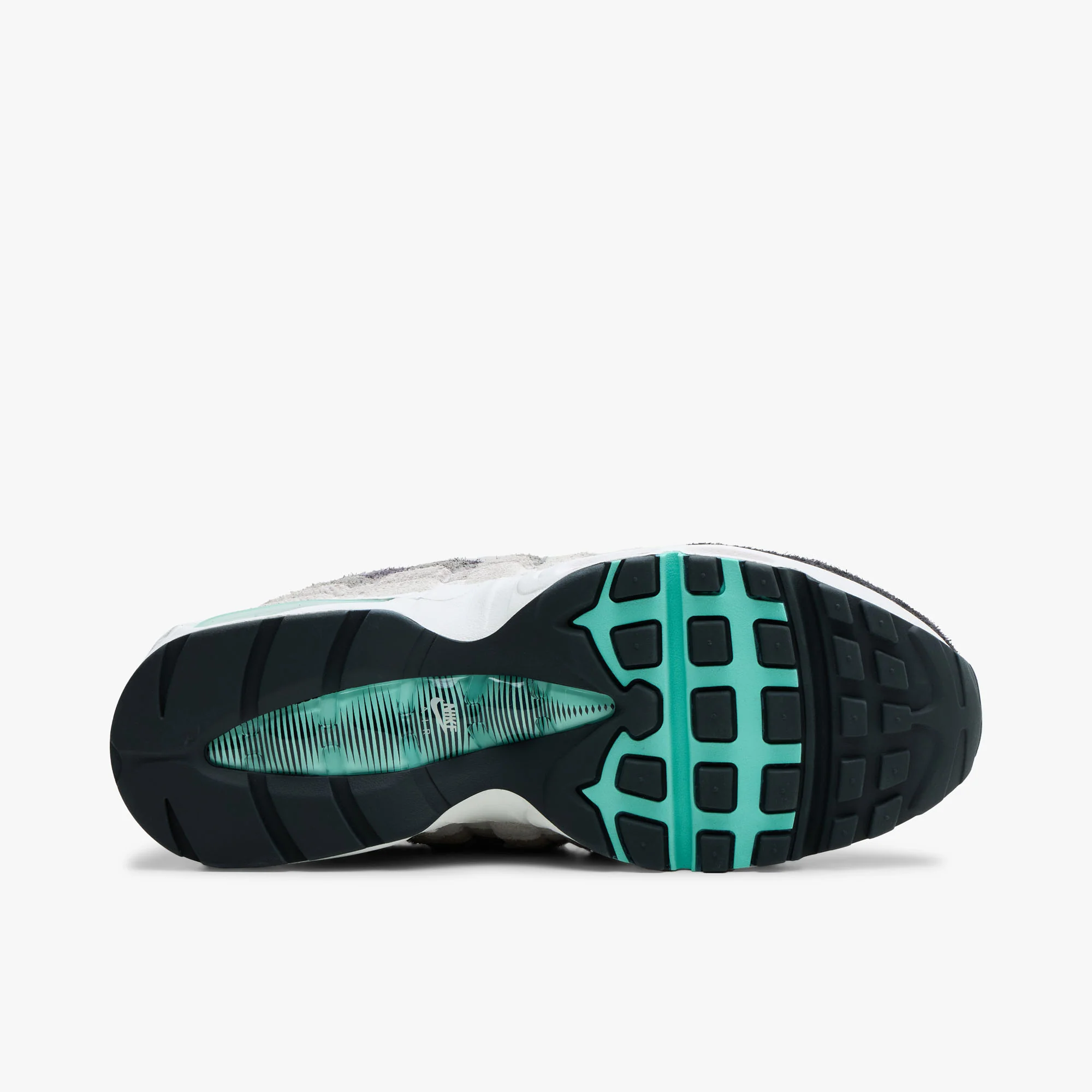 Nike Air Max 95 Big Bubble PRM Hyper Turquoise / Volt - Solar Red - Image 8