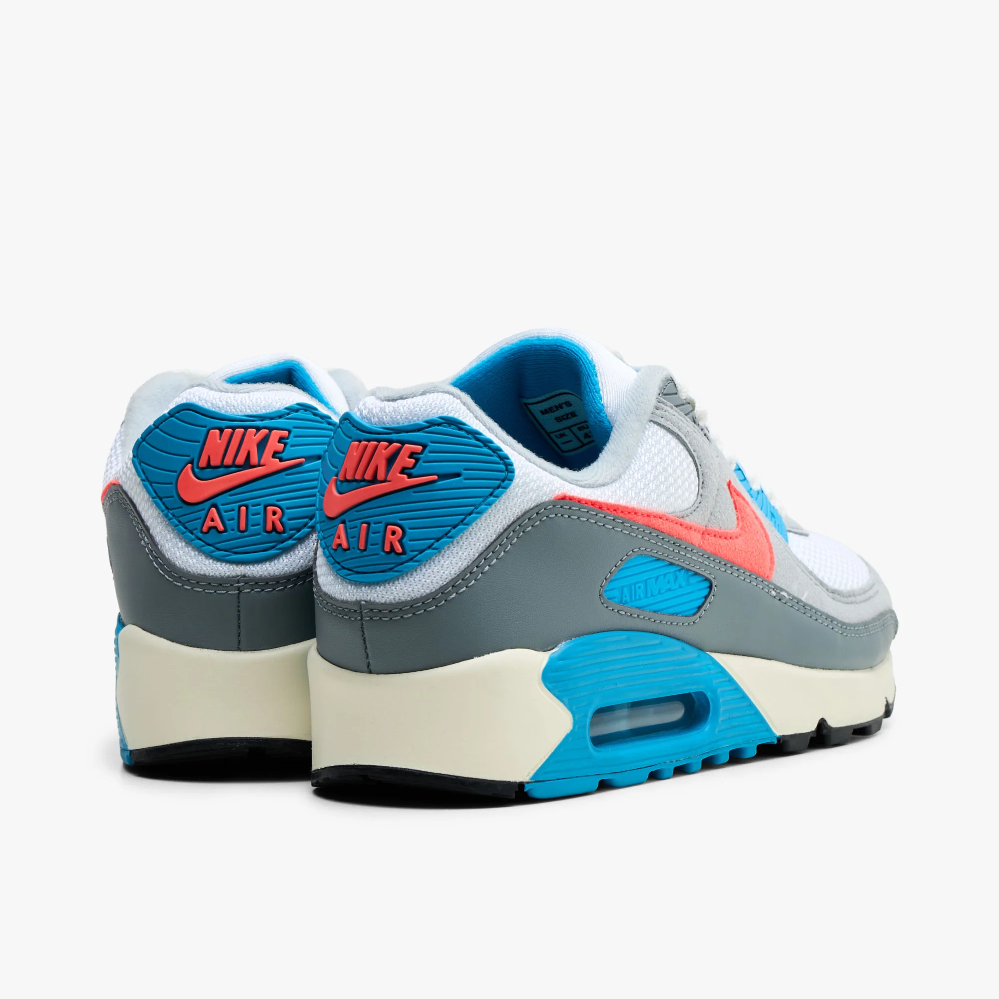 Nike Air Max III Cool Grey / Infrared 23 - Light Smoke Grey - Image 3