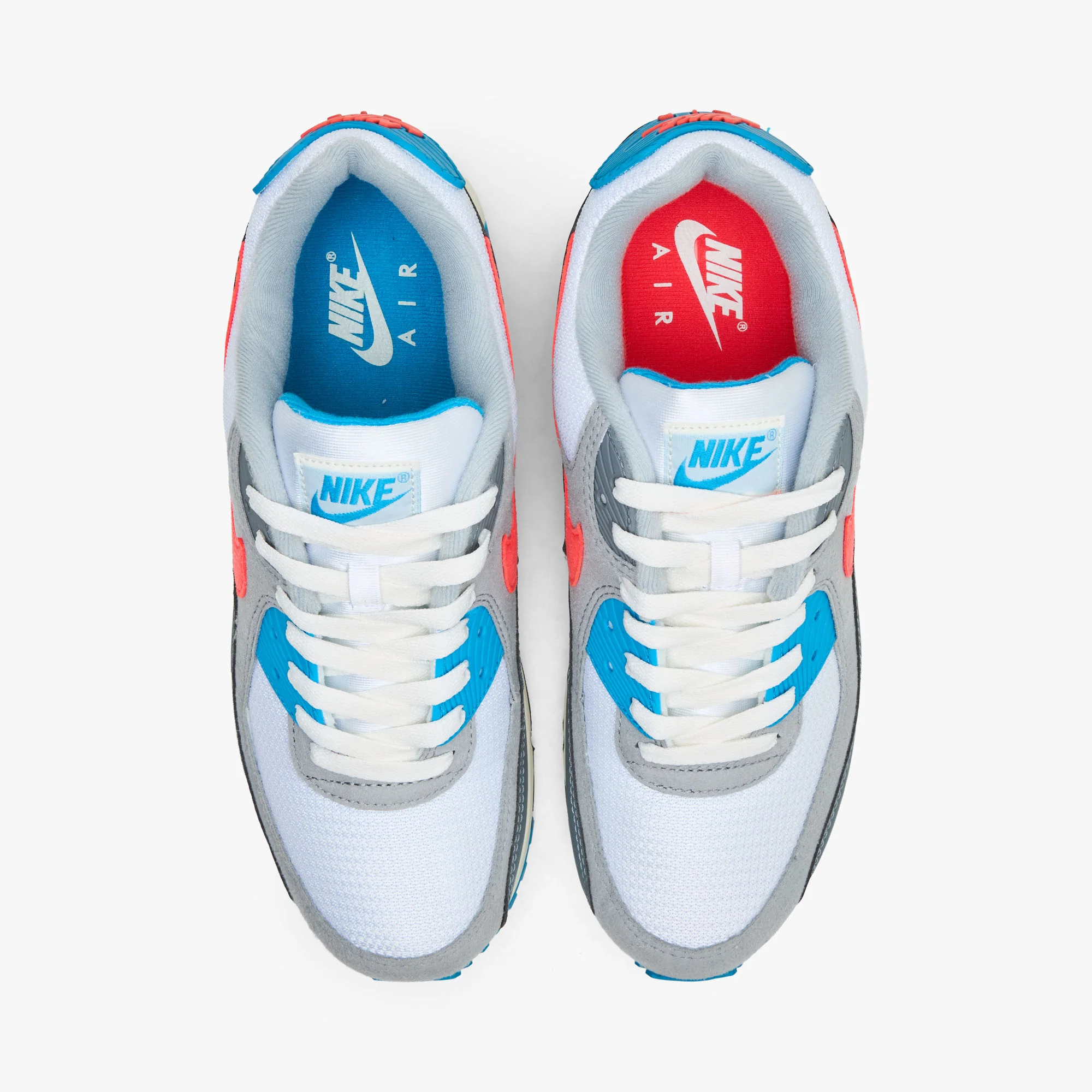 Nike Air Max III Cool Grey / Infrared 23 - Light Smoke Grey - Image 4