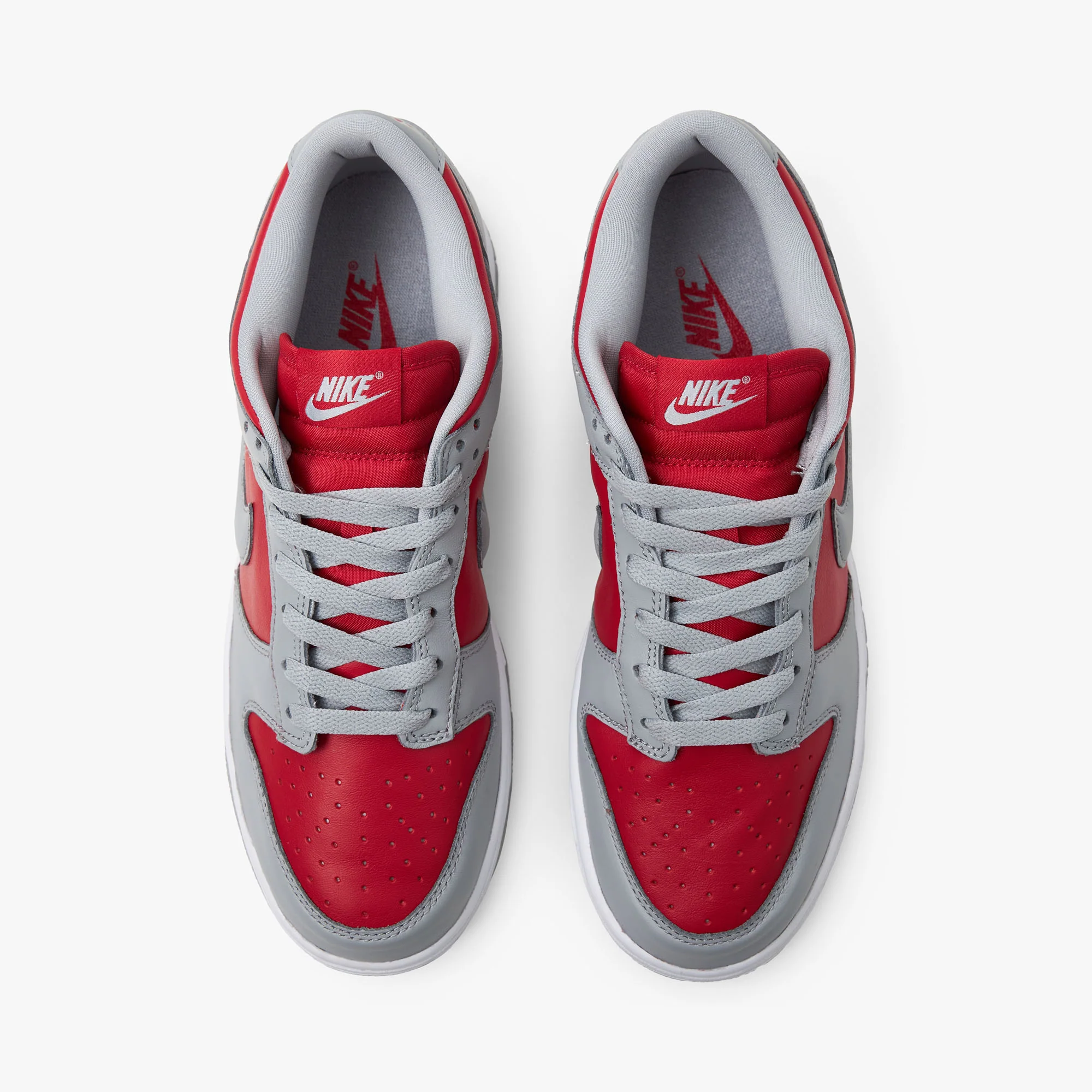 Nike Dunk Low Varsity Red / Silver - White - Image 5