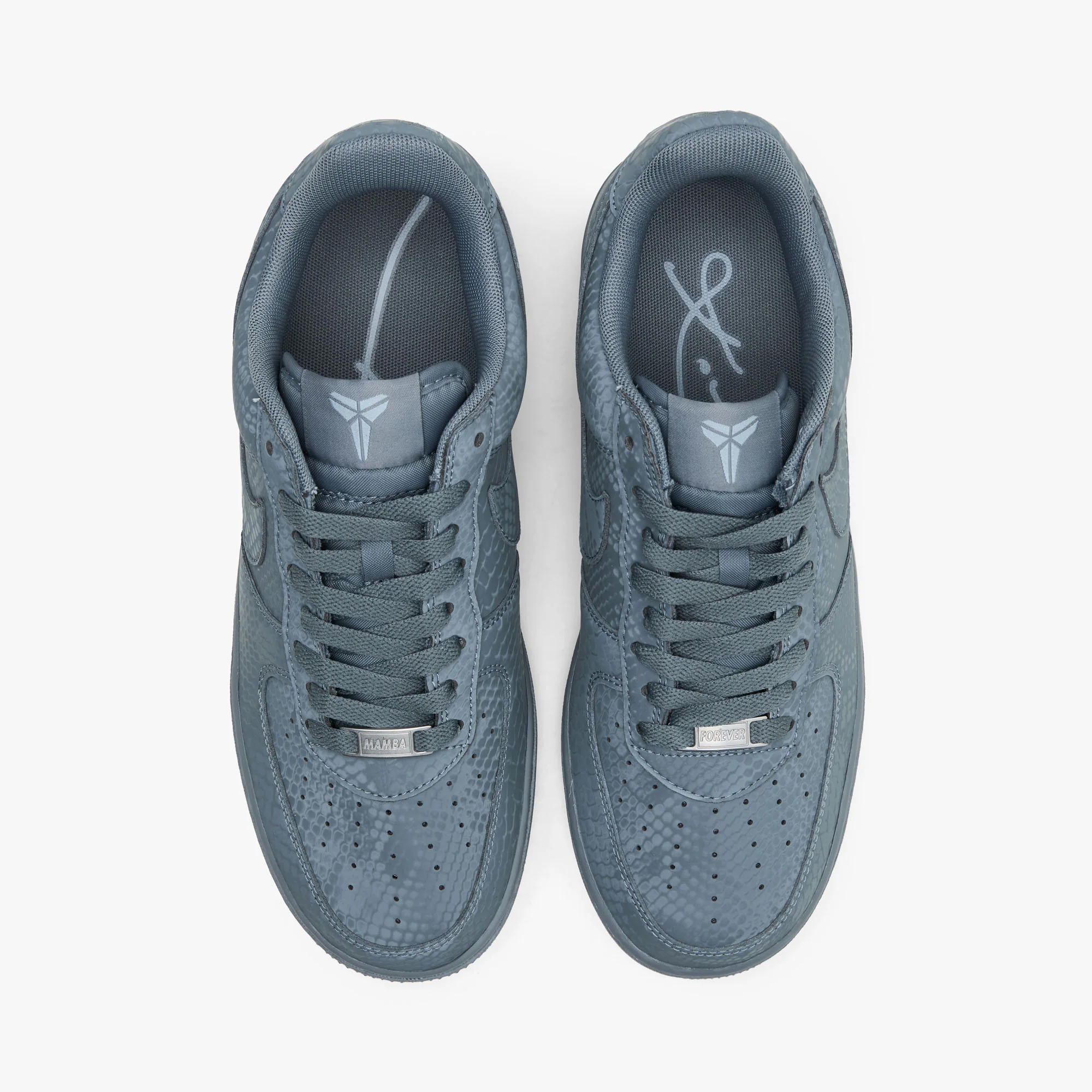 Nike Kobe Air Force 1 Low Cool Grey / Wolf Grey - Image 5