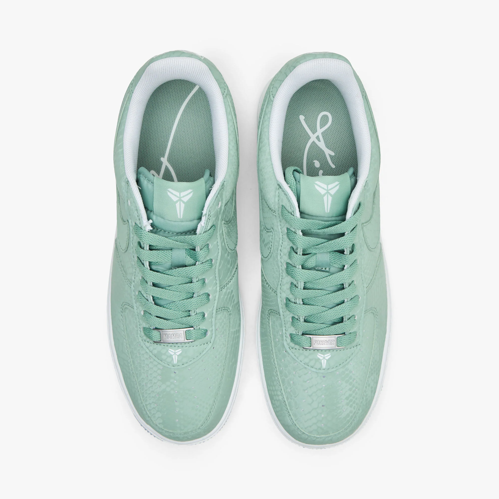 Nike Kobe Air Force 1 Low Steam / Summit White - Image 4