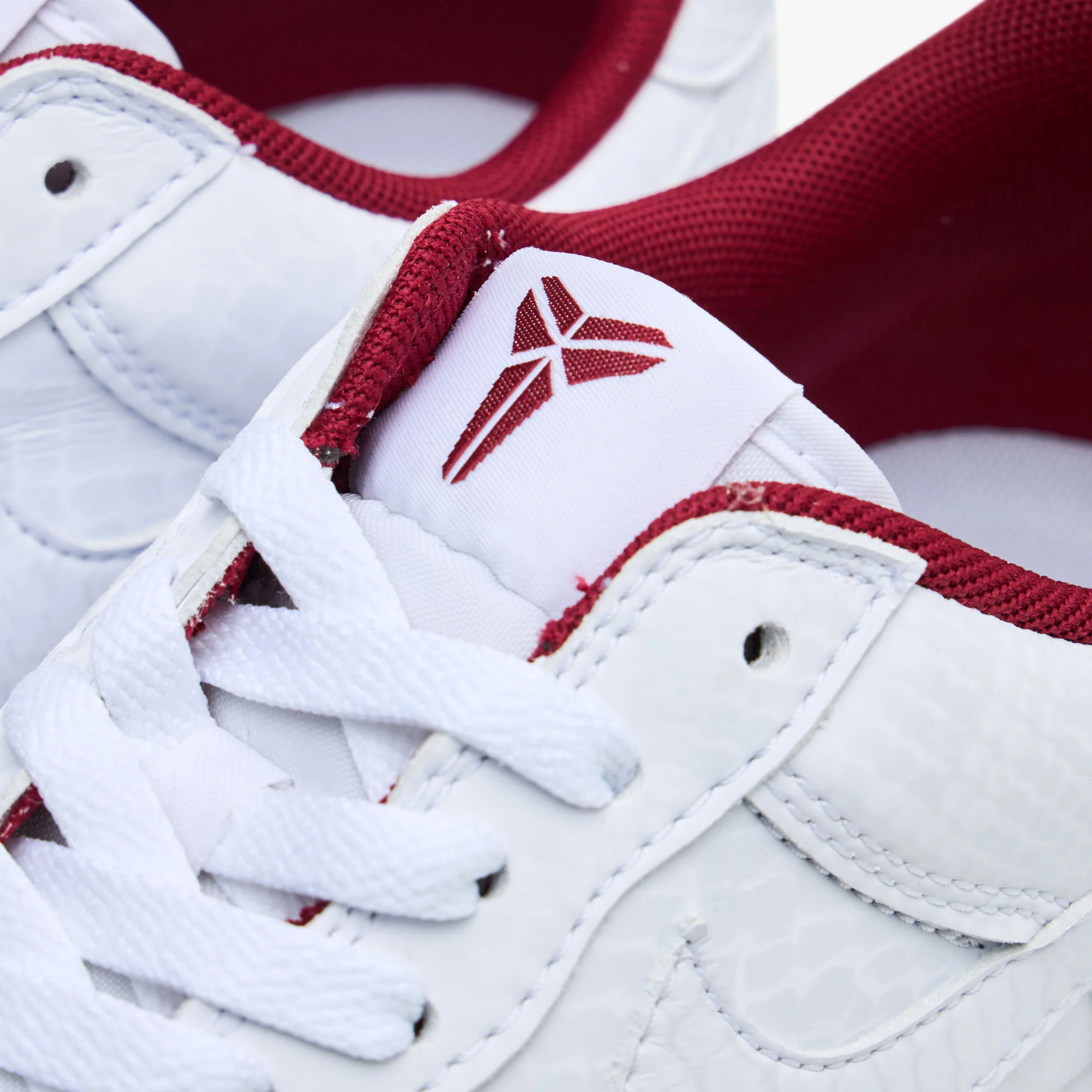 Nike Kobe Air Force 1 Low White / Team Red - Image 6