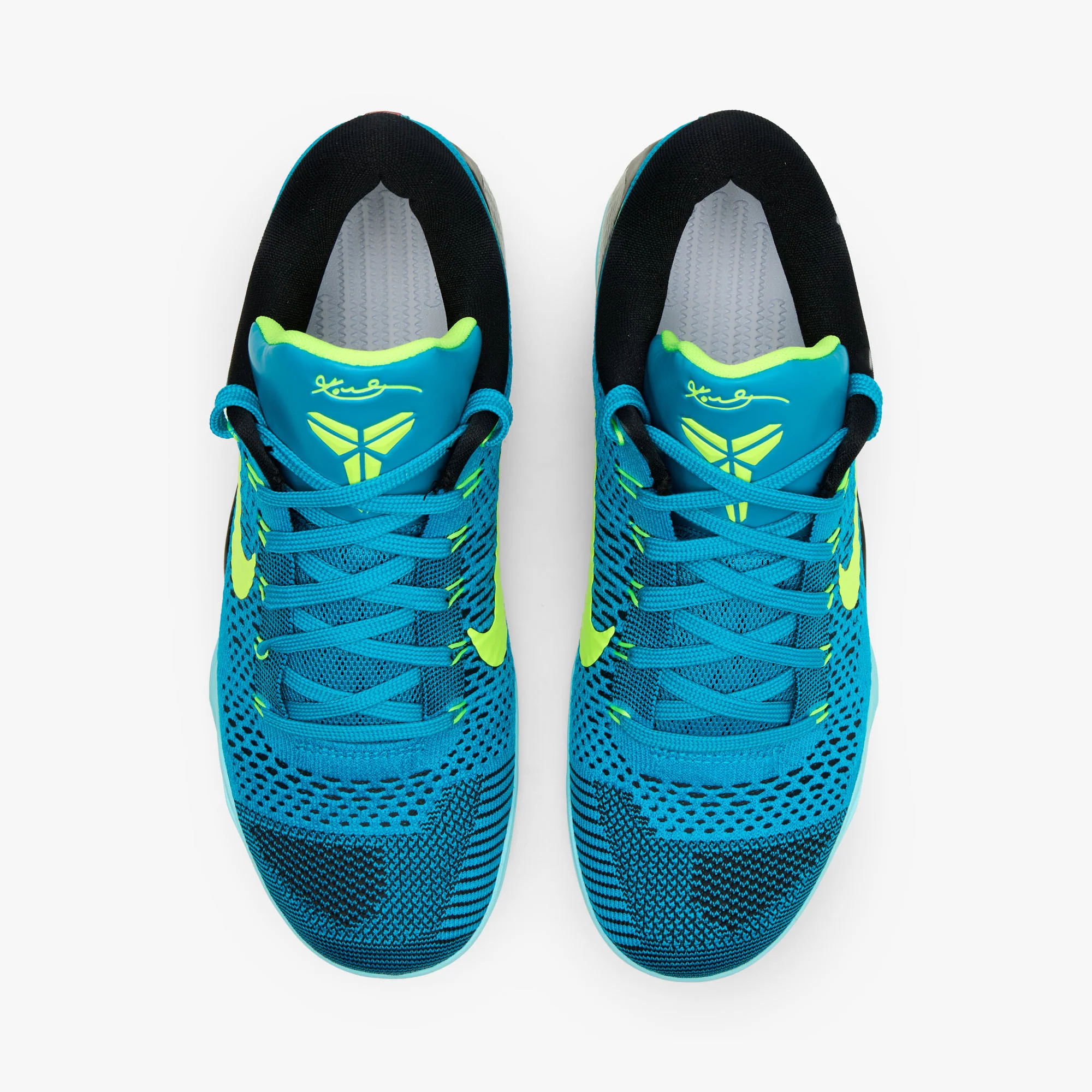 Nike Kobe IX Elite Low Protro Neo Turquoise / Volt - Image 5