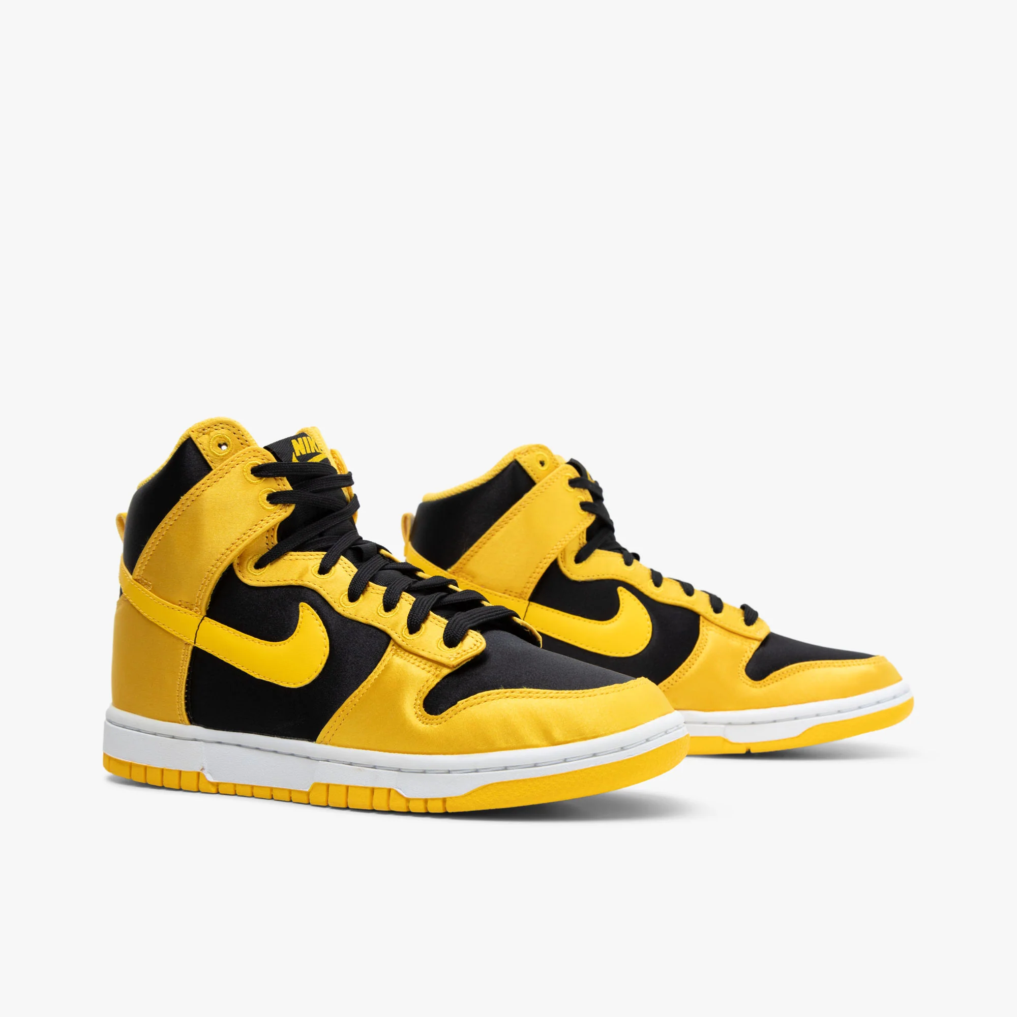 Nike Women's Dunk High Twist Black / Varsity Maize - White - Image 3
