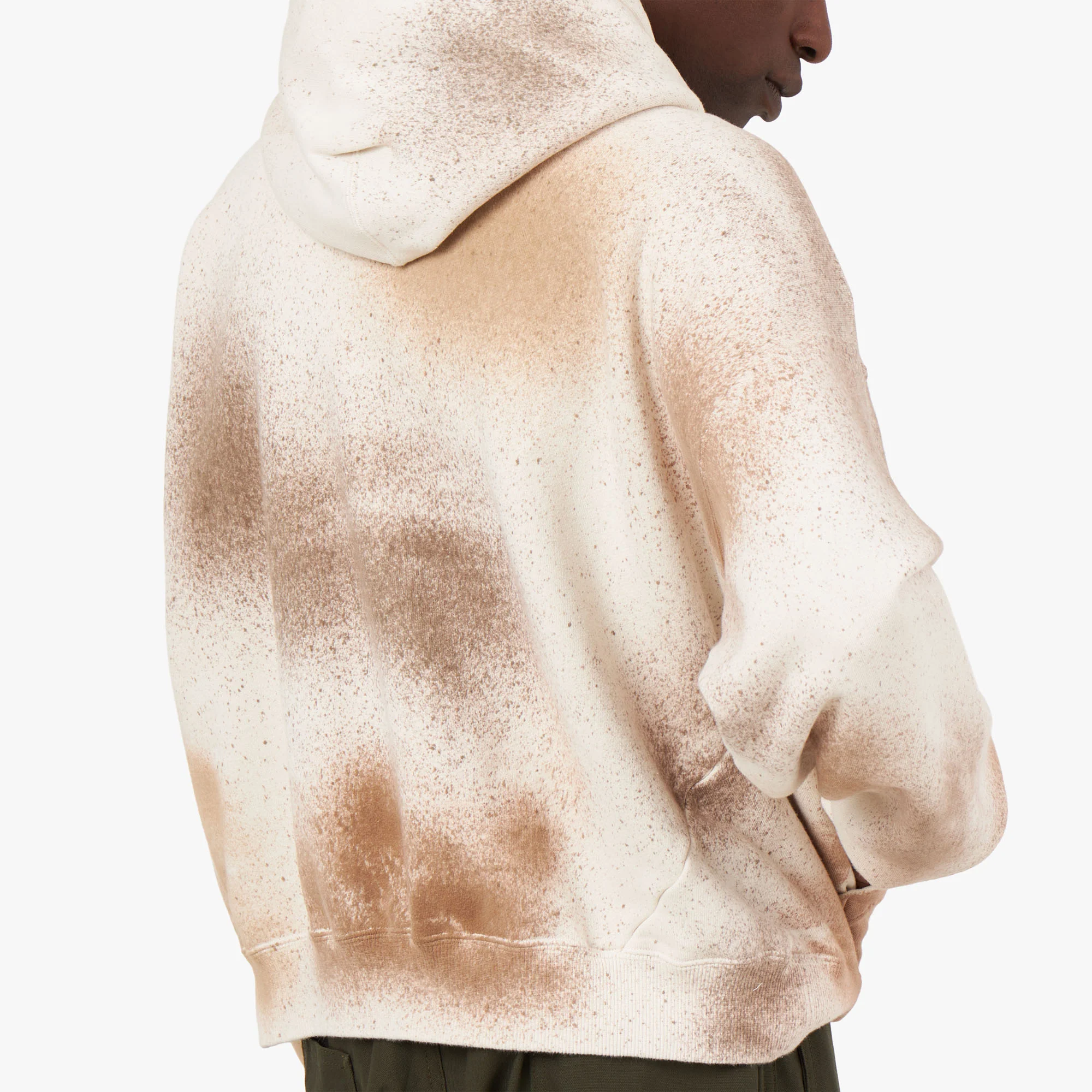 NOMA t.d. Hand Dyed Twist Pullover Hoodie / Multi - Image 5