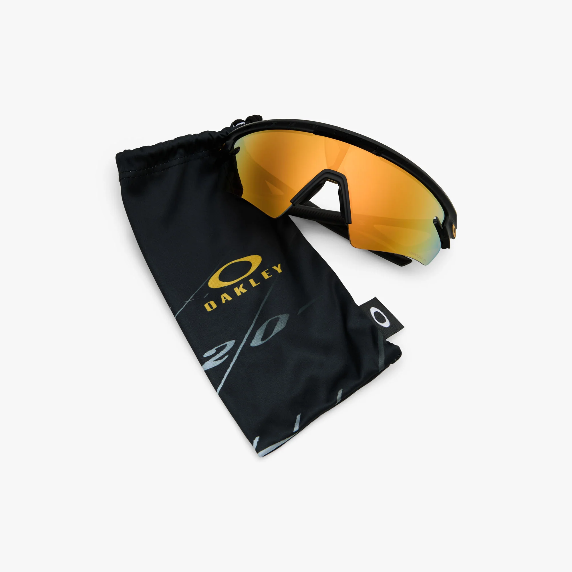 Oakley Sphaera Slash Matte Black Splatter / Prizm 24K Polar - Image 5