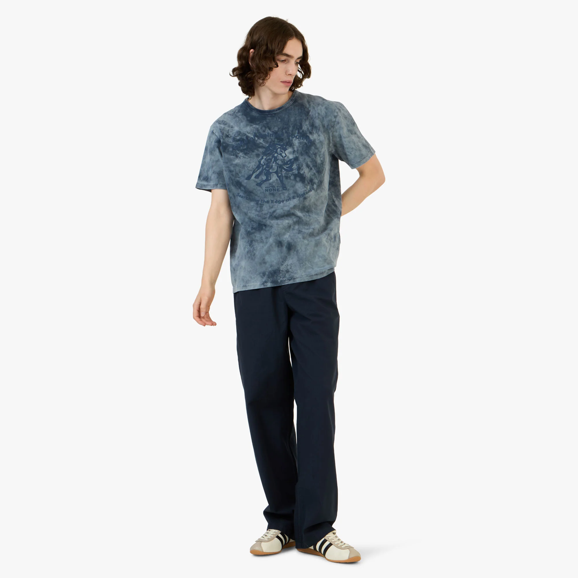 Palmes Lake T-Shirt / Navy - Image 6
