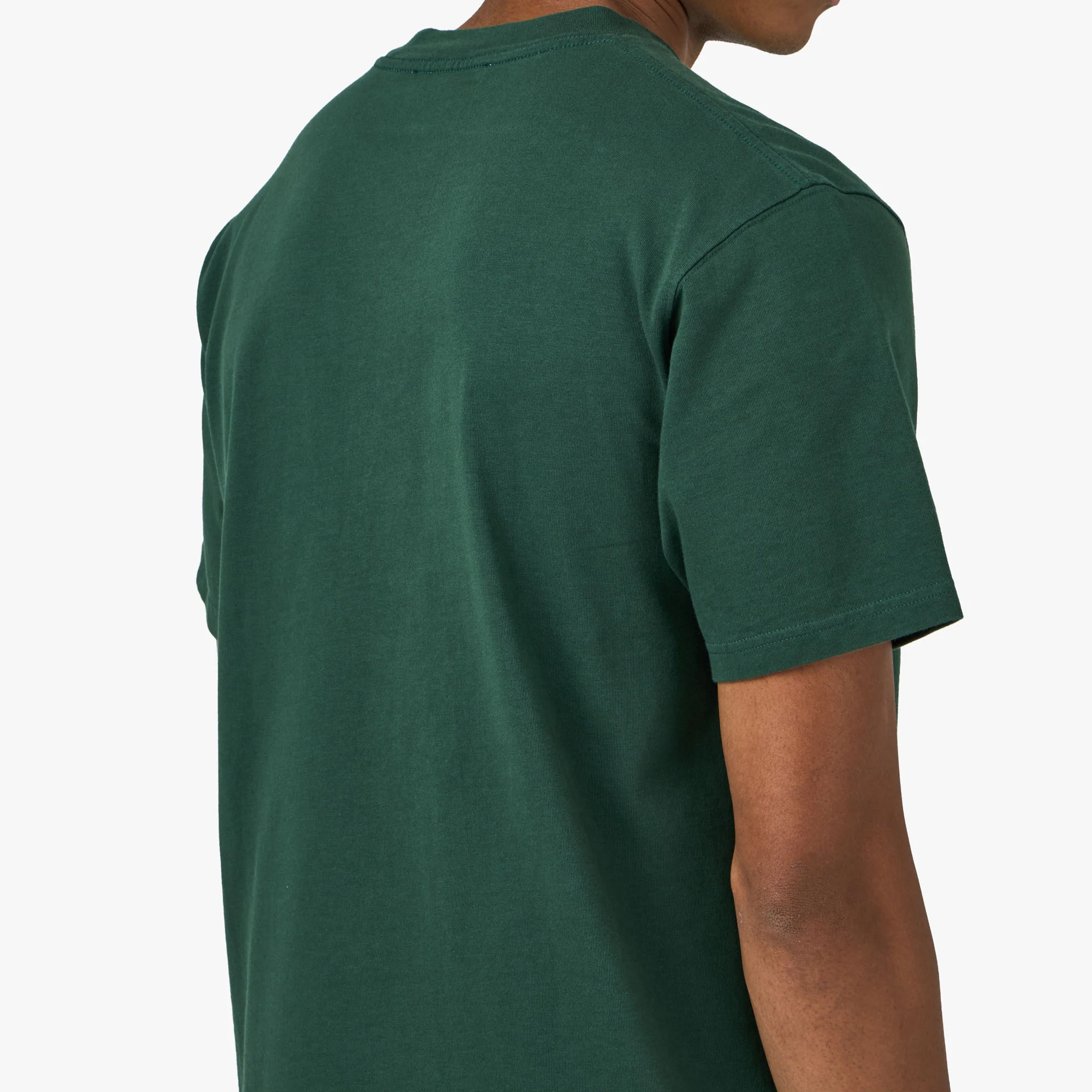 Palmes Society T-Shirt Dark Green - Image 5