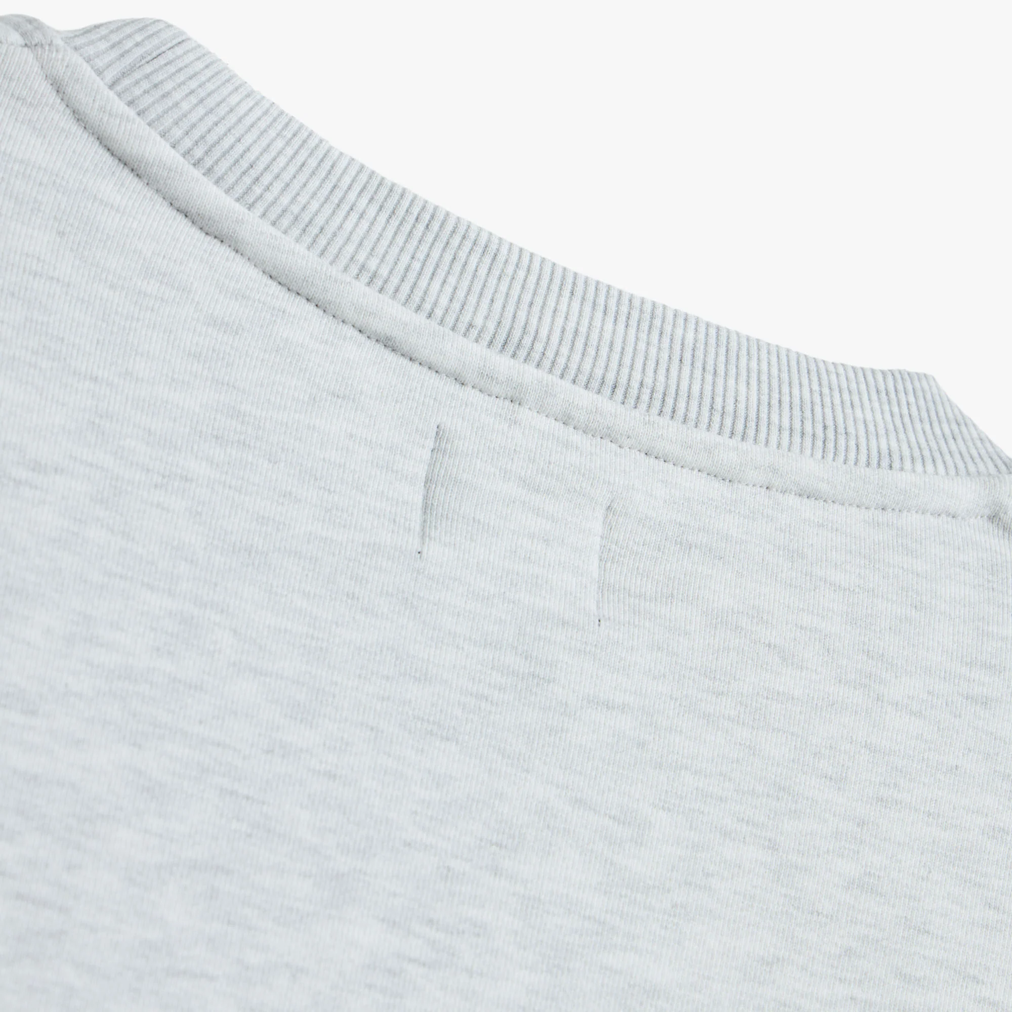 Patta Arc Logo Crewneck Sweater / Light Melange Grey - Image 9