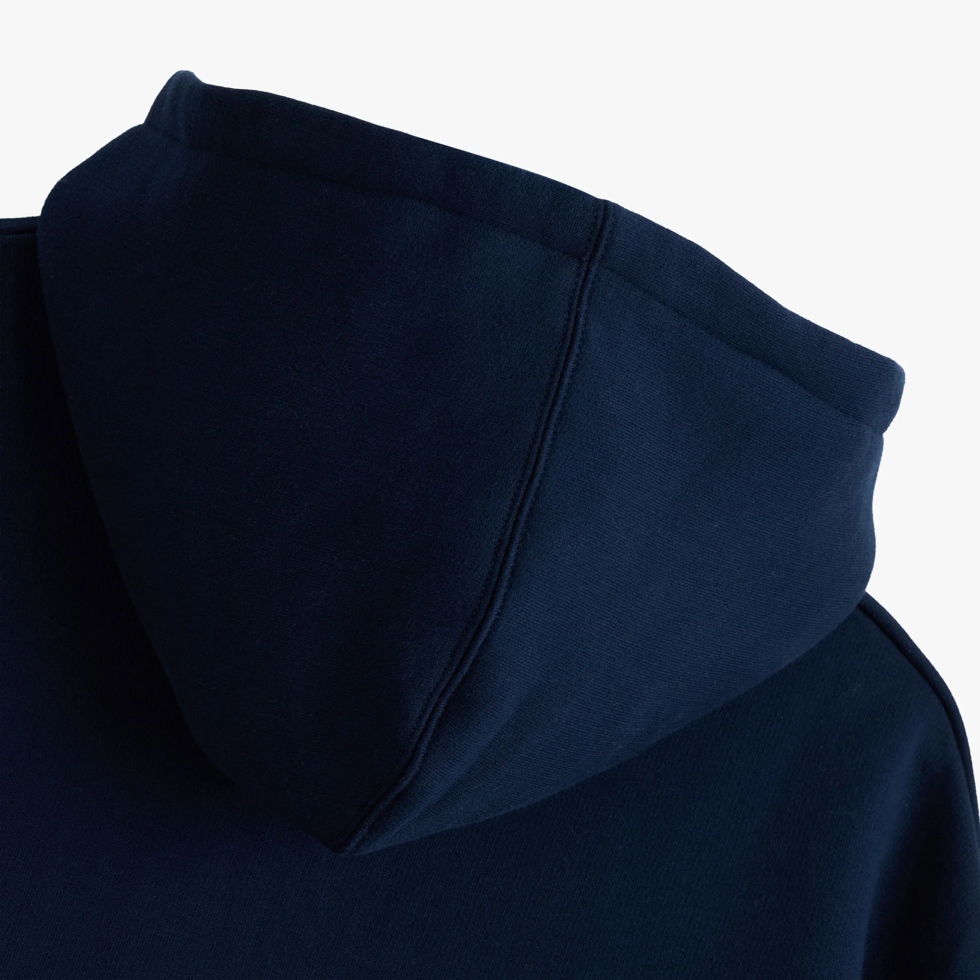 Patta Chenille Logo Hooded Sweater / Navy - Image 9