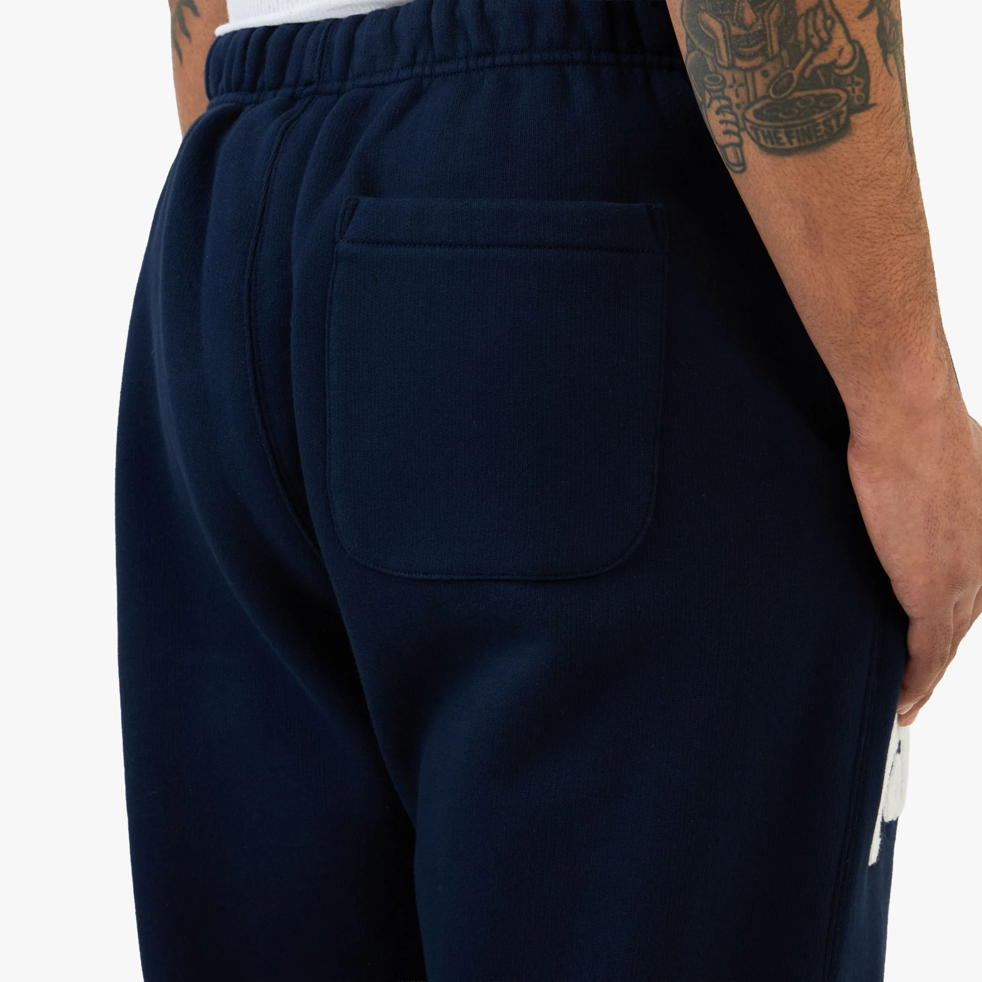 Patta Chenille Logo Jogging Pants / Navy - Image 5