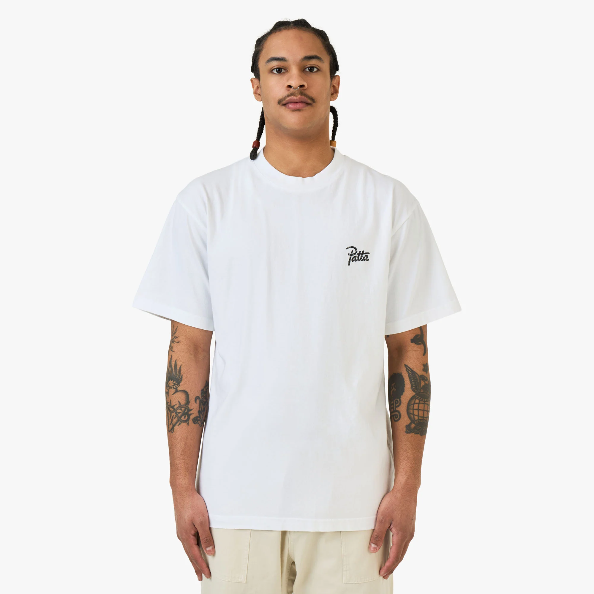 Patta Croco T-Shirt / White - Image 2