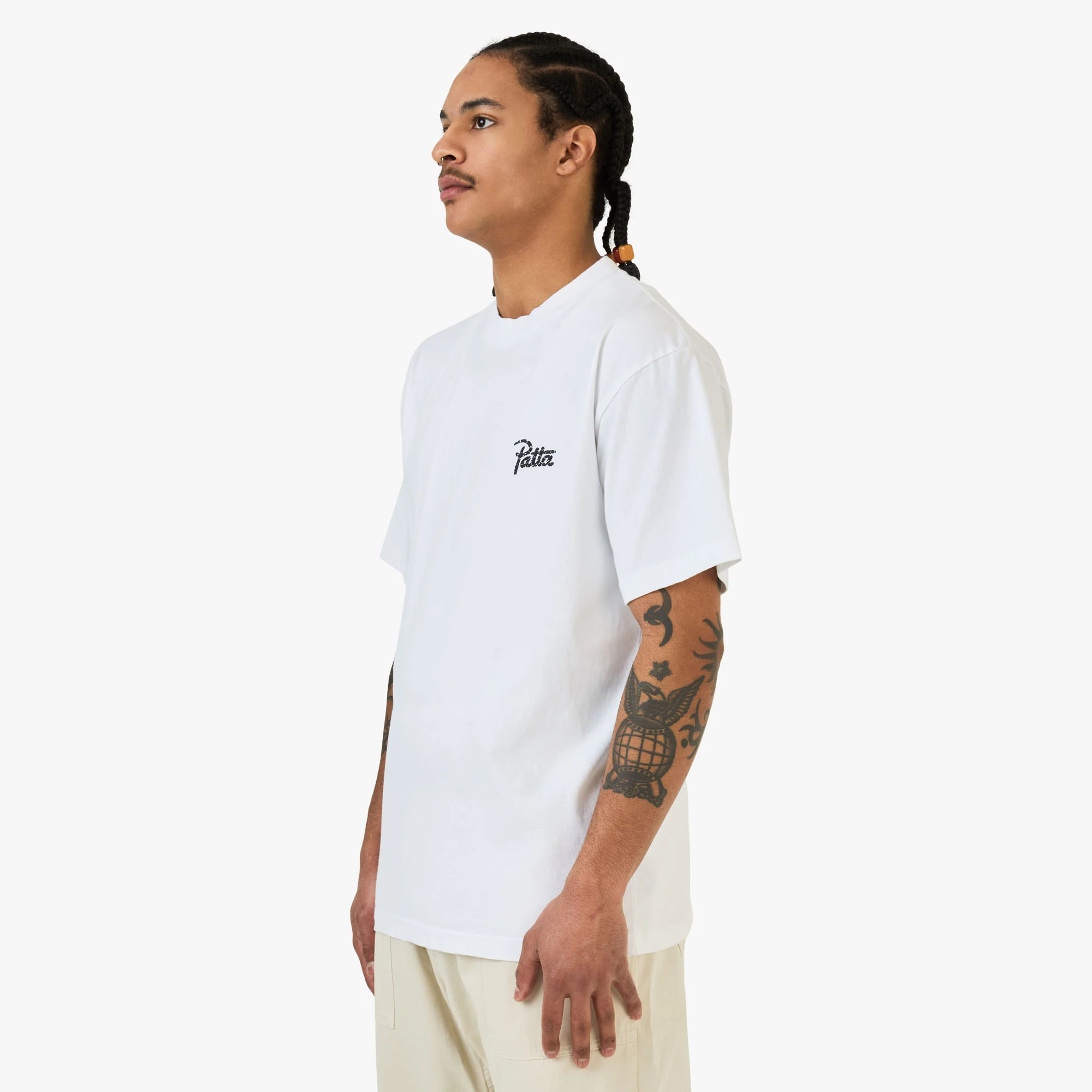 Patta Croco T-Shirt / White - Image 3