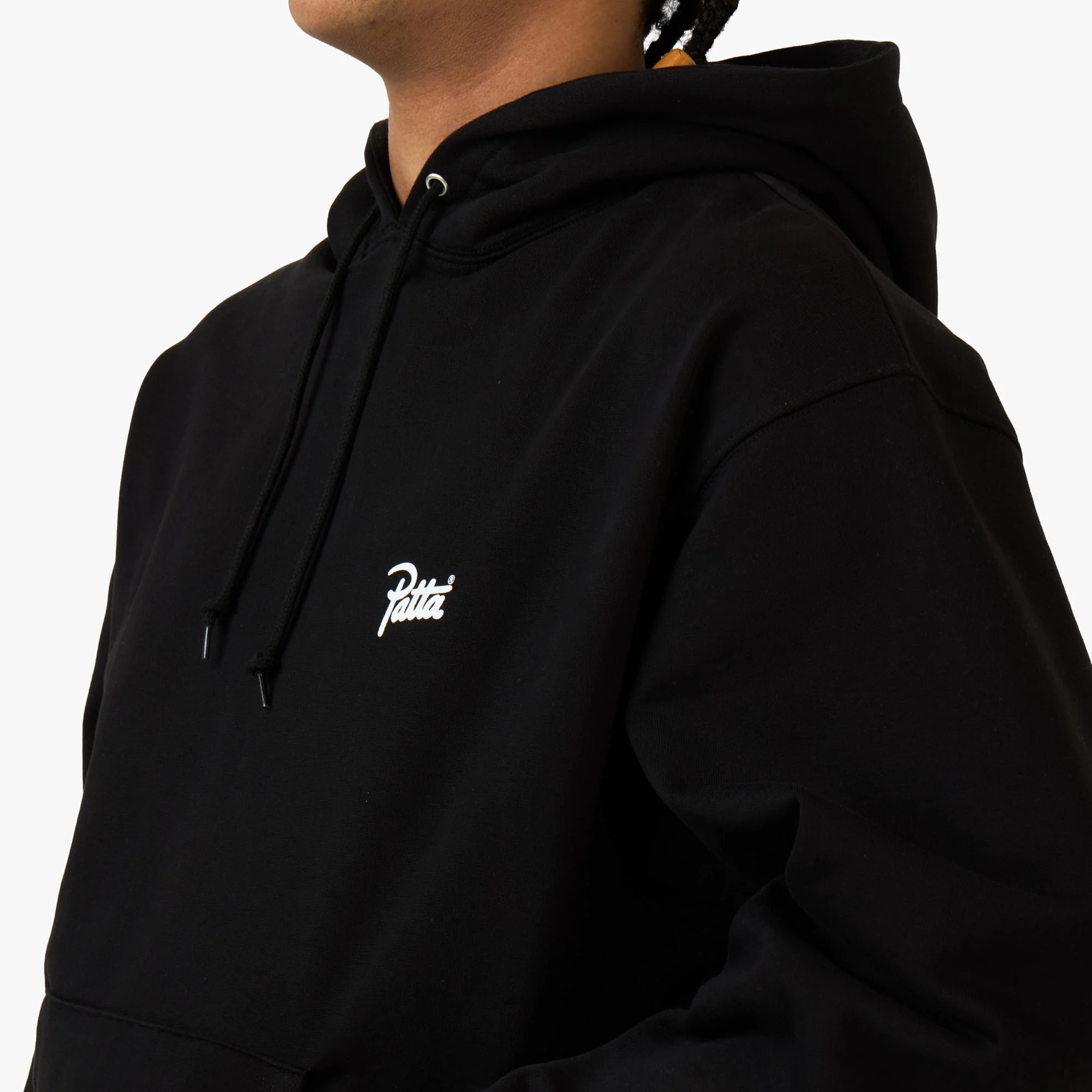 Patta Protect Yourself Hooded Sweater / Black - Image 4