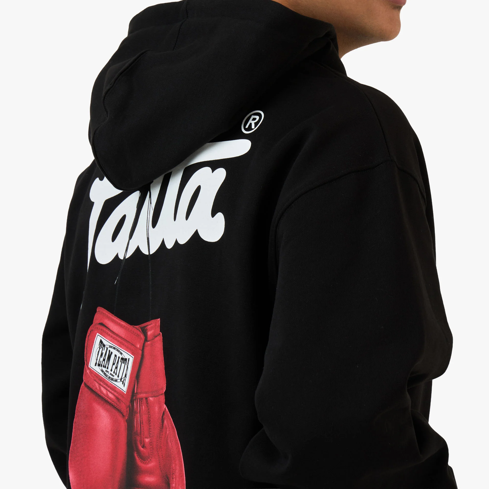 Patta Protect Yourself Hooded Sweater / Black - Image 5